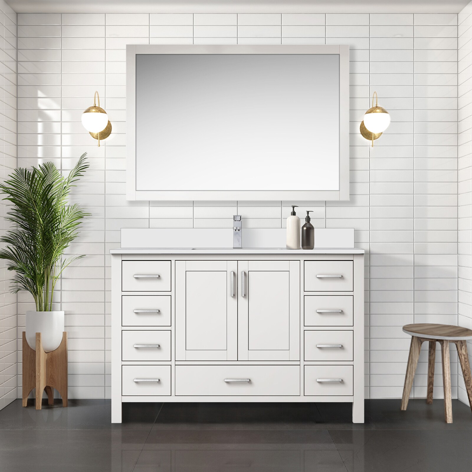 Lexora LVJ48SA300 Bath-Vanity-Combo - View #6