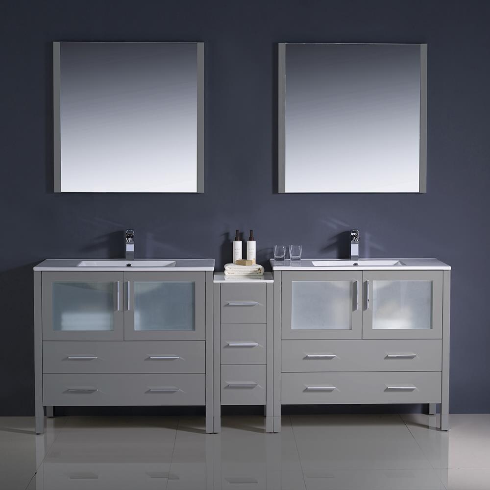 Fresca FVN62-361236GR-UNS Bath-Vanity-Combo - View #3