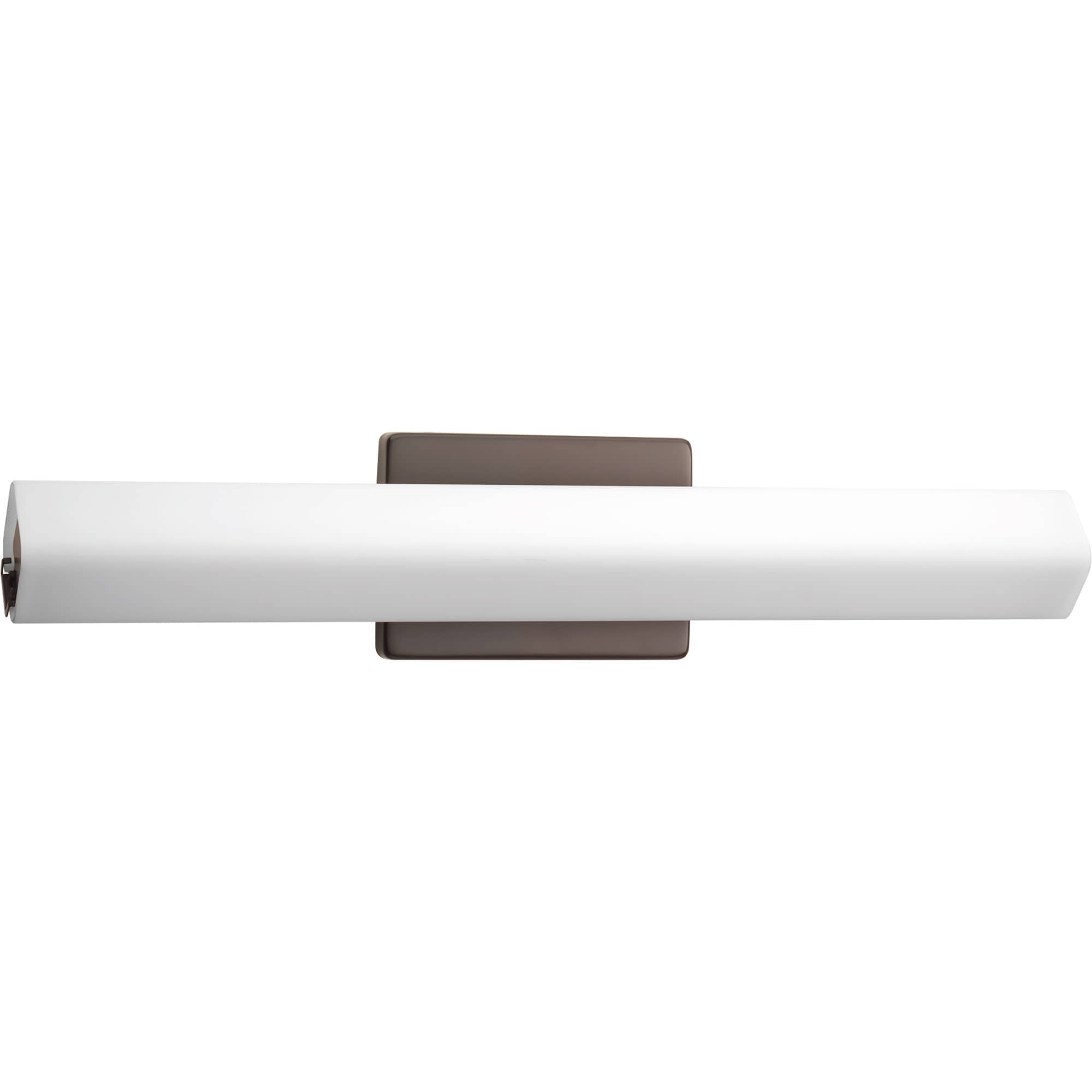 Progress Lighting P2780-12930K9 Wedge 1-Light Architectural Bronze LED Modern/Contemporary Vanity Light Bar