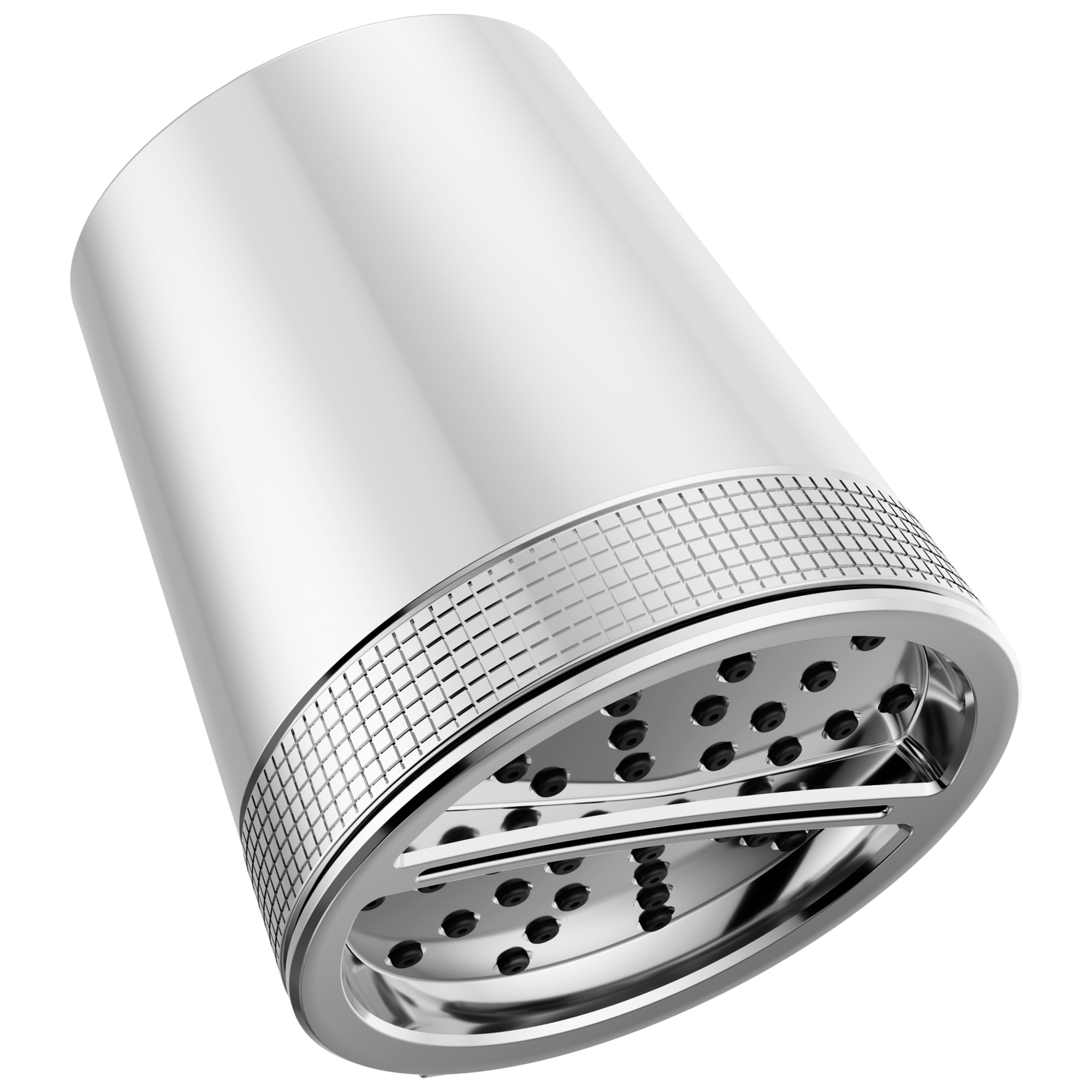 Delta 52386-PR 3.0 -Spray Lumicoat Chrome 4.25-in Round Fixed High Pressure Shower Head 1.75 GPM