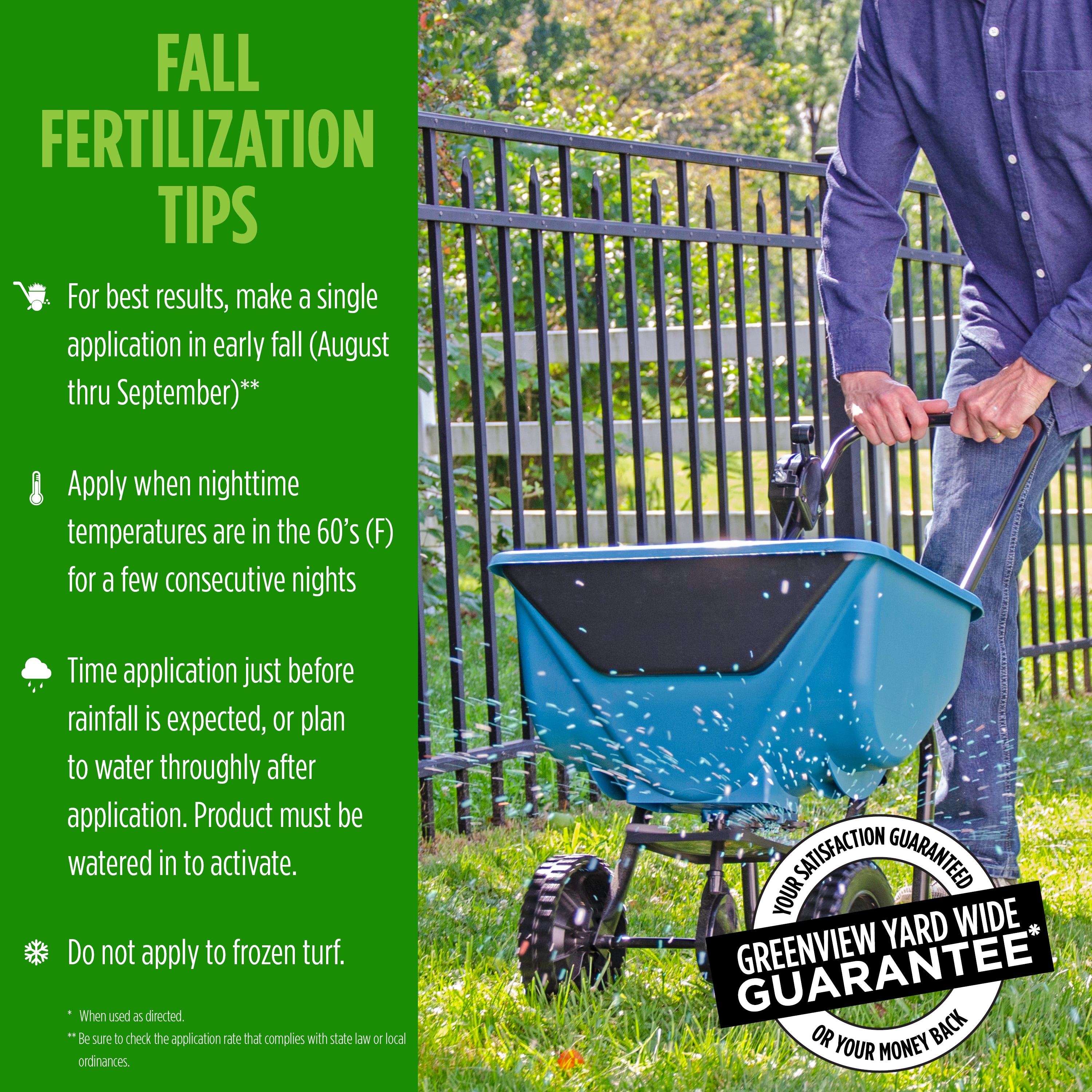 Greenview Fairway Formula Fall Lawn Fertilizer 22.5-lb 7500-sq ft 30-0 ...