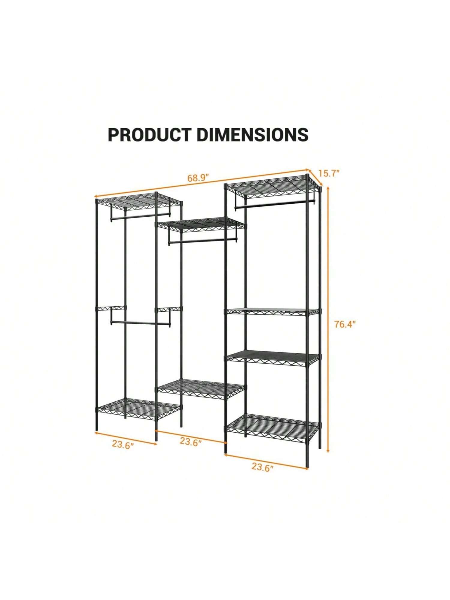 WhizMax BY02-PHO-15T98N7M Home-Organization-Accessories - View #7