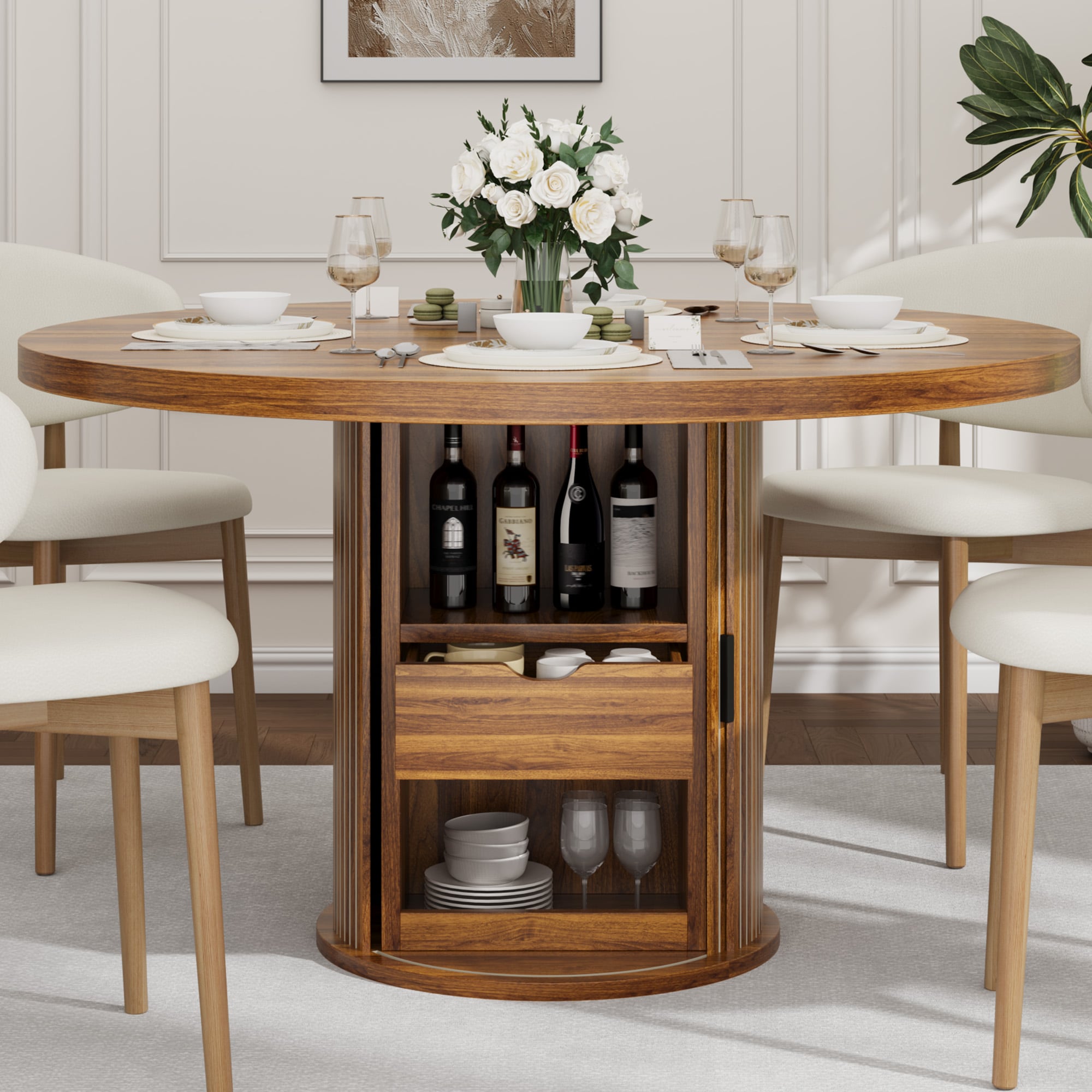 Garvee WYR-PHK-37V47NHM Dining-Tables - View #3