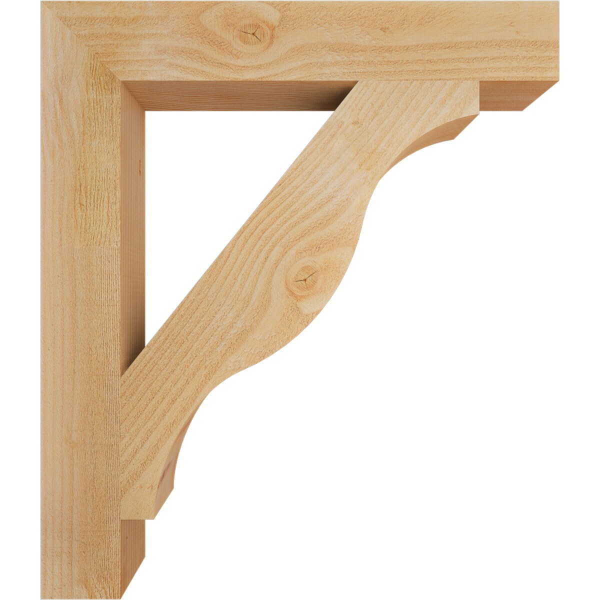 Ekena Millwork BKT04X26X30FST05RDF Exterior-Brackets-Braces - View #3