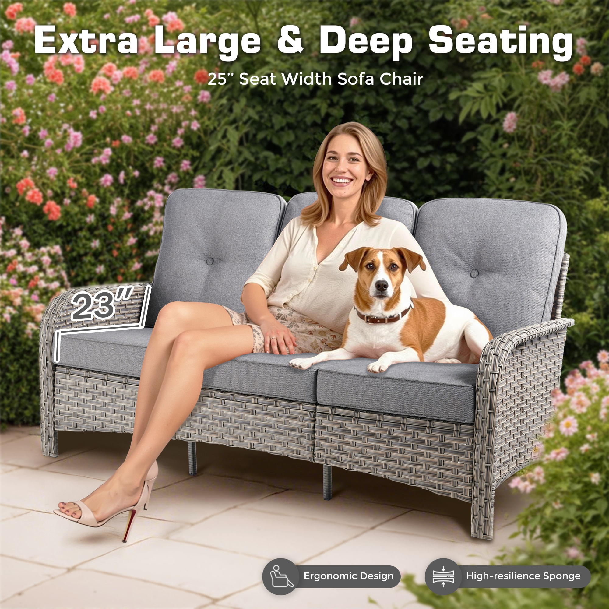 weaxty HMBVNC200S41 Patio-Conversation-Sets - View #6