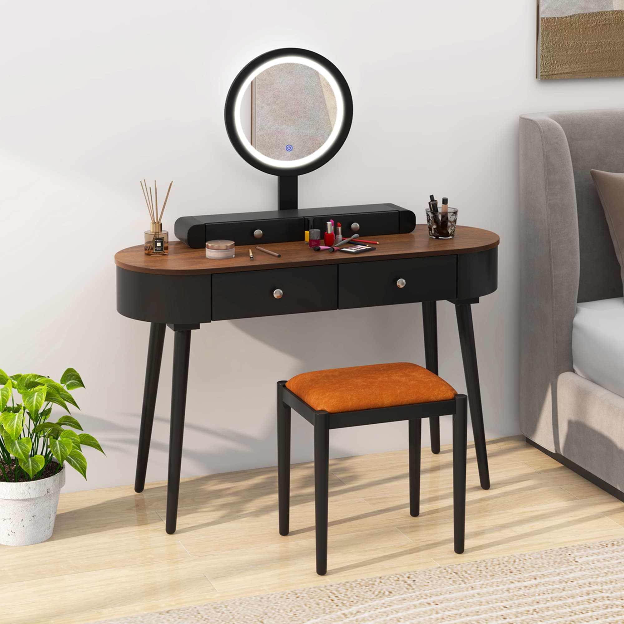 Costway HCST00887 Bedroom-Vanities - View #9