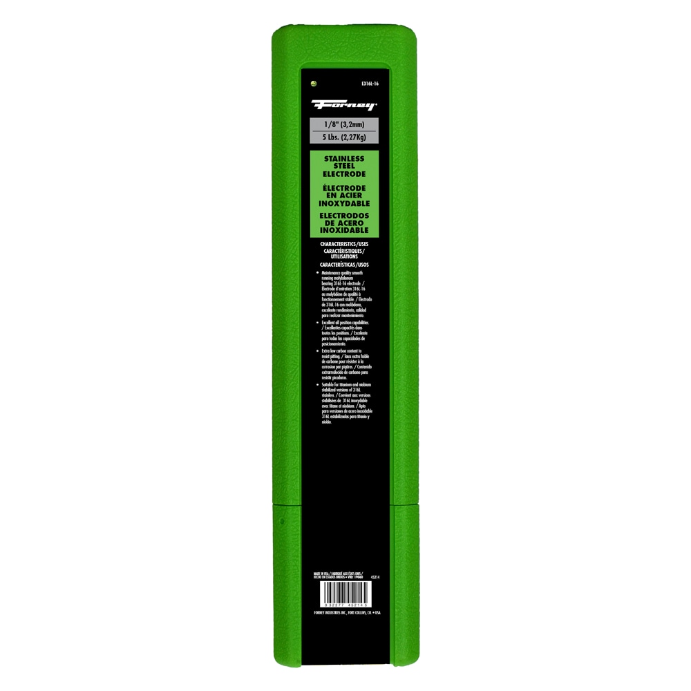 Forney 45214 1/8-in Stick electrode All position 5 lbs