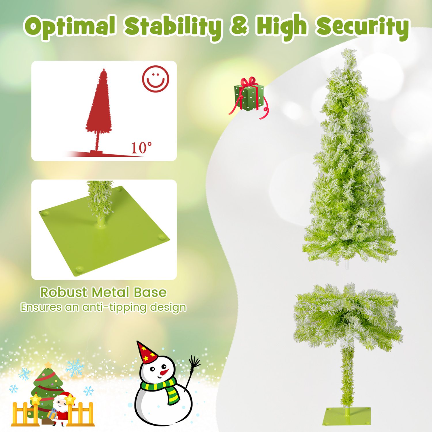 Costway CSHY001943 Artificial-Christmas-Trees - View #8