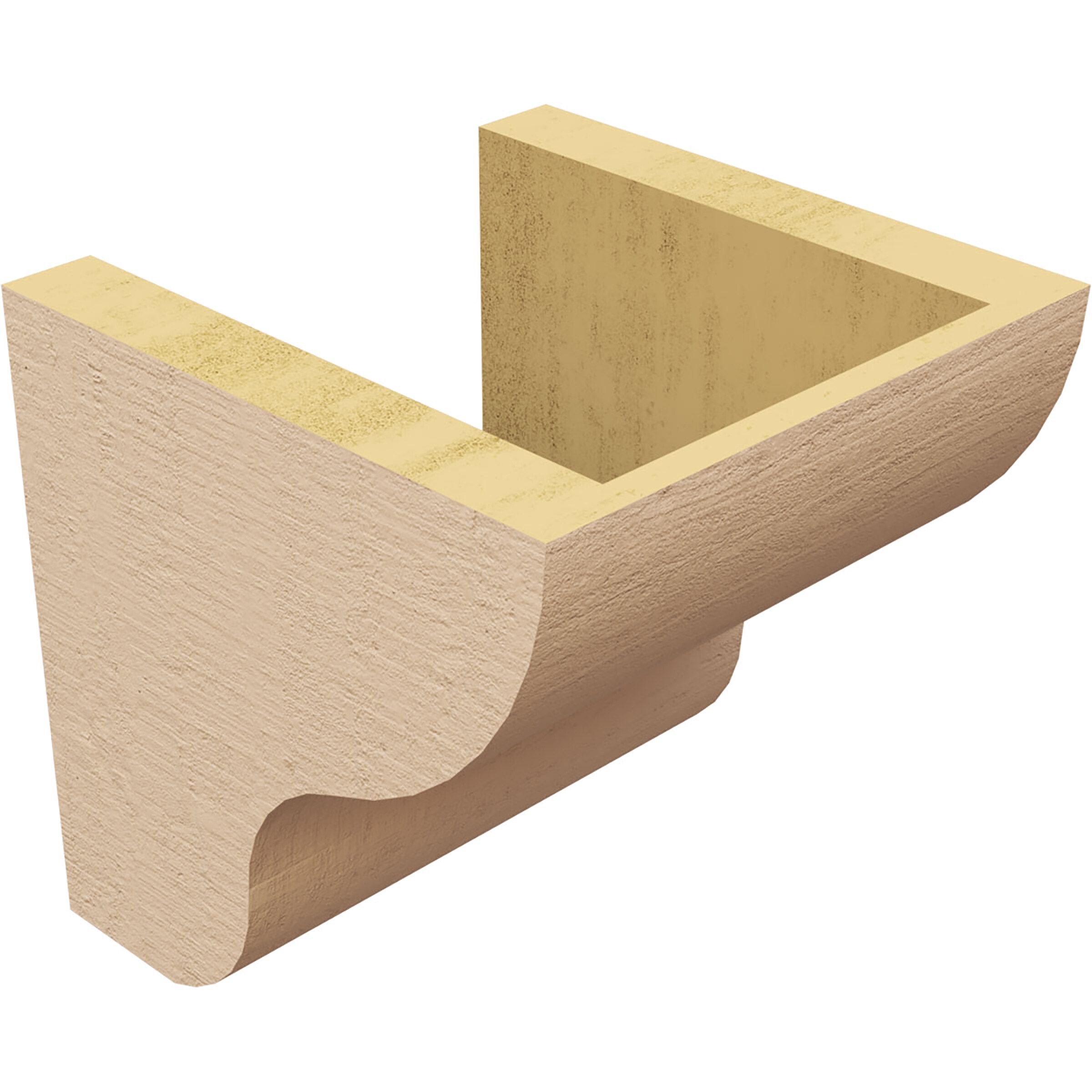 Ekena Millwork CORU07X07X07GRNRCPR corbels - View #5