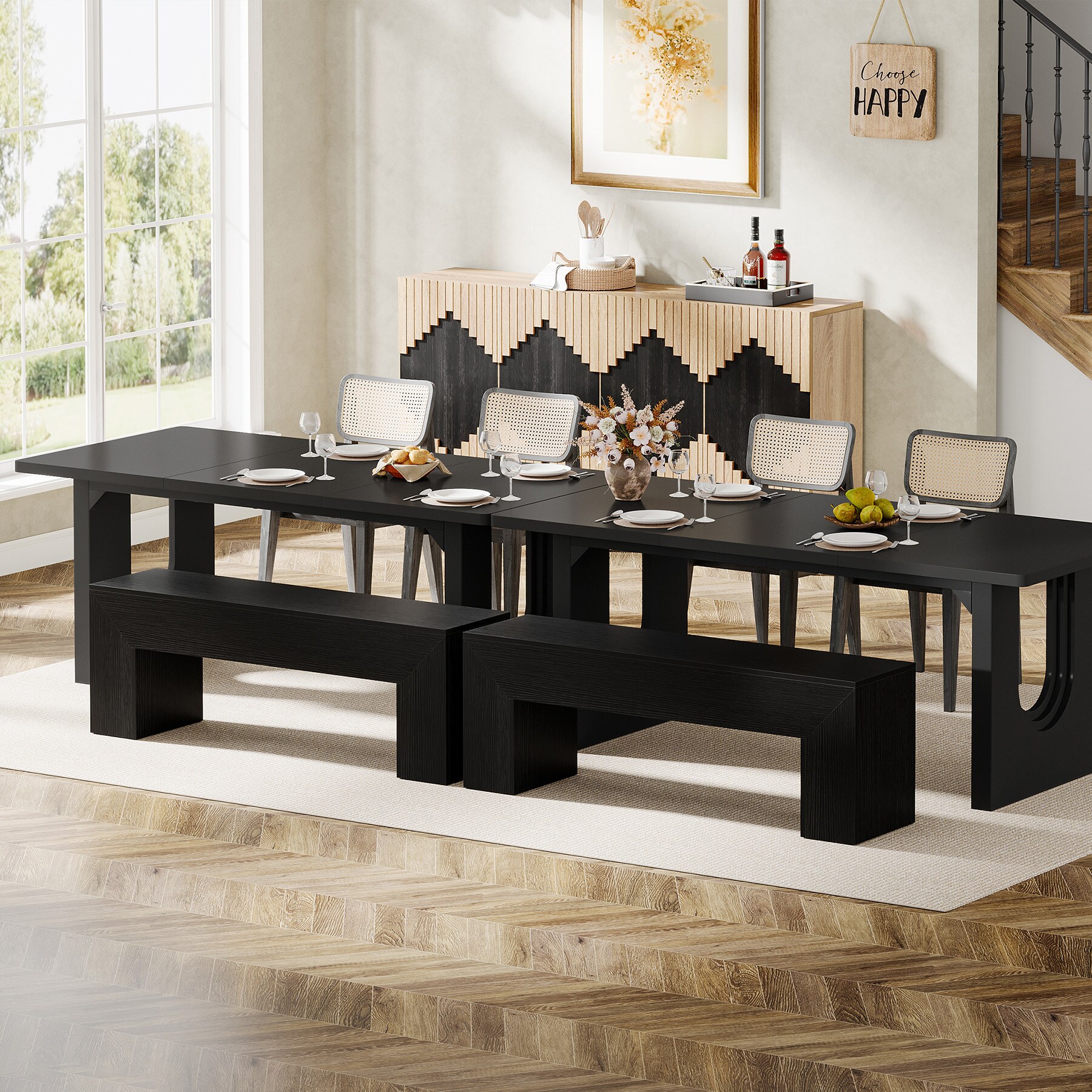 Tribesigns LWOYJL-0847YY Dining-Benches - View #7