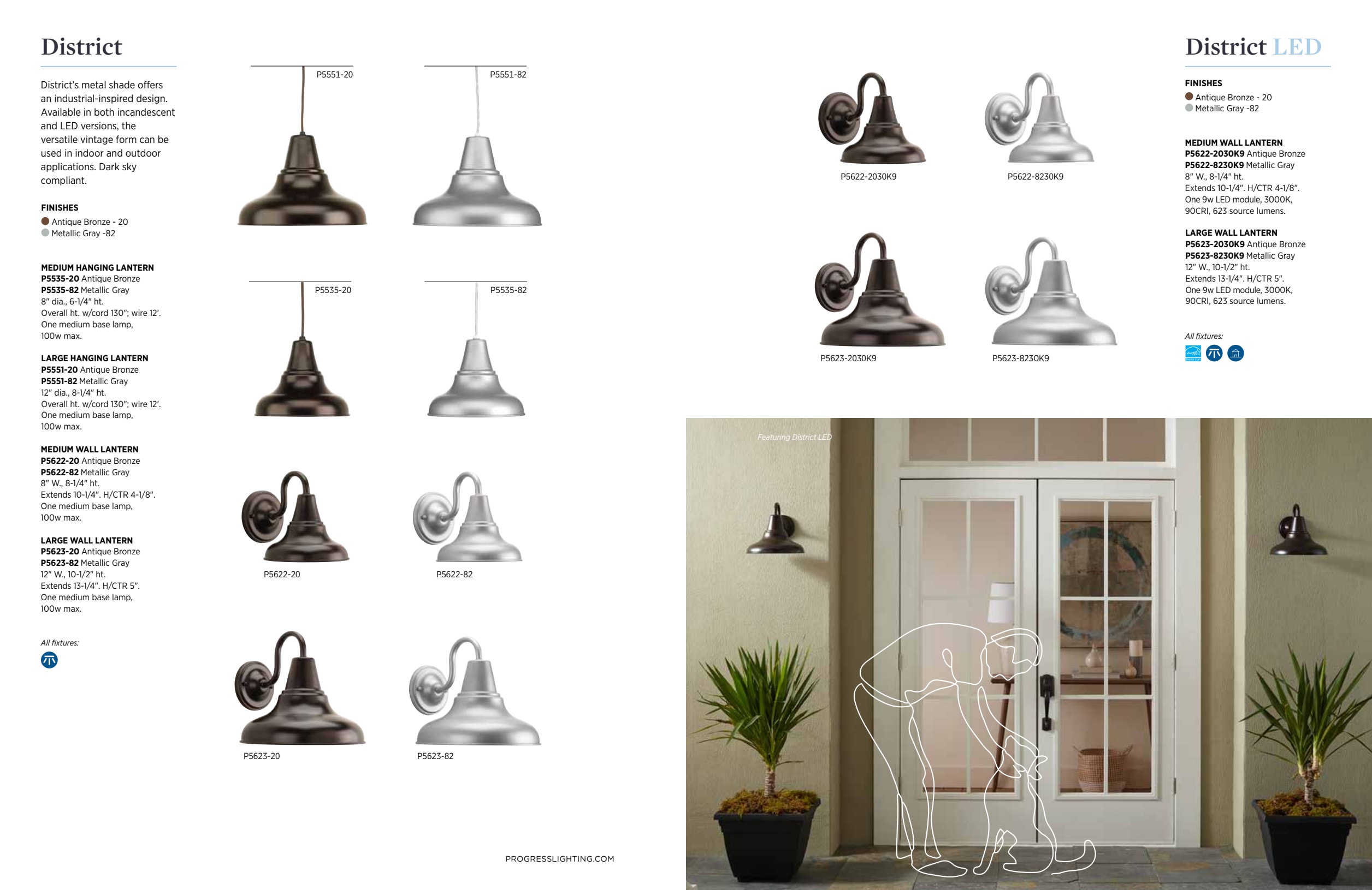 Progress Lighting P5622-2030K9 Outdoor-Wall-Lighting - View #13