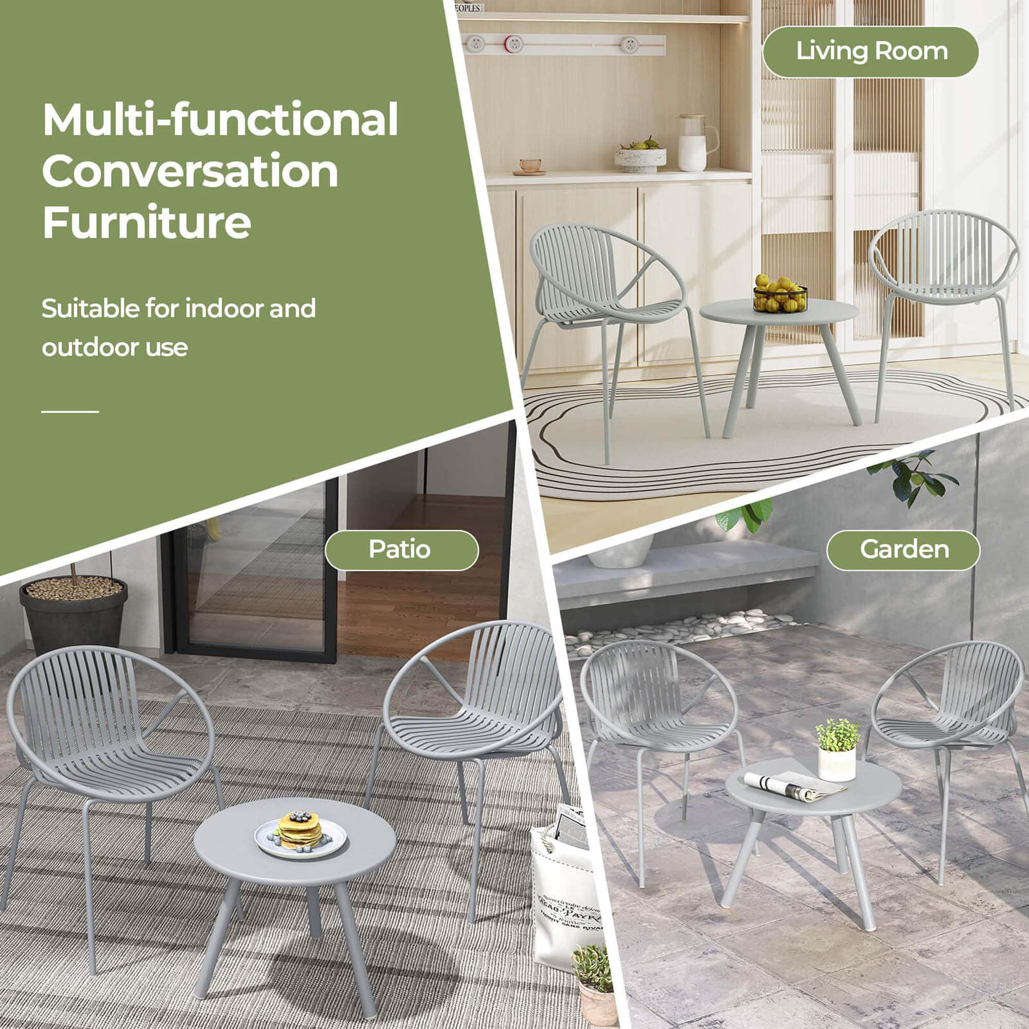 Costway HCST03603 Patio-Dining-Sets - View #3