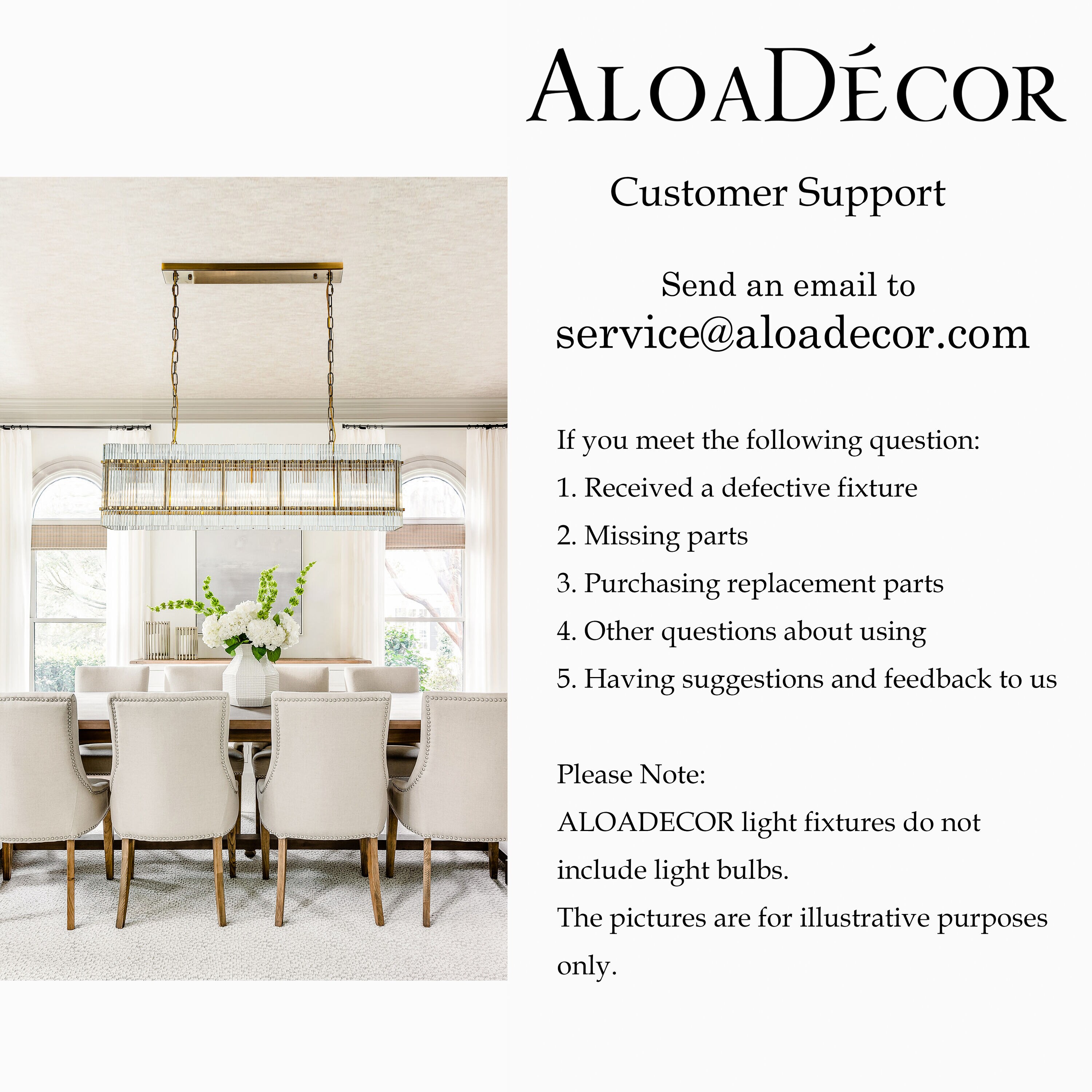 AloaDecor Lighting L7090D10008A b090015 - View #7