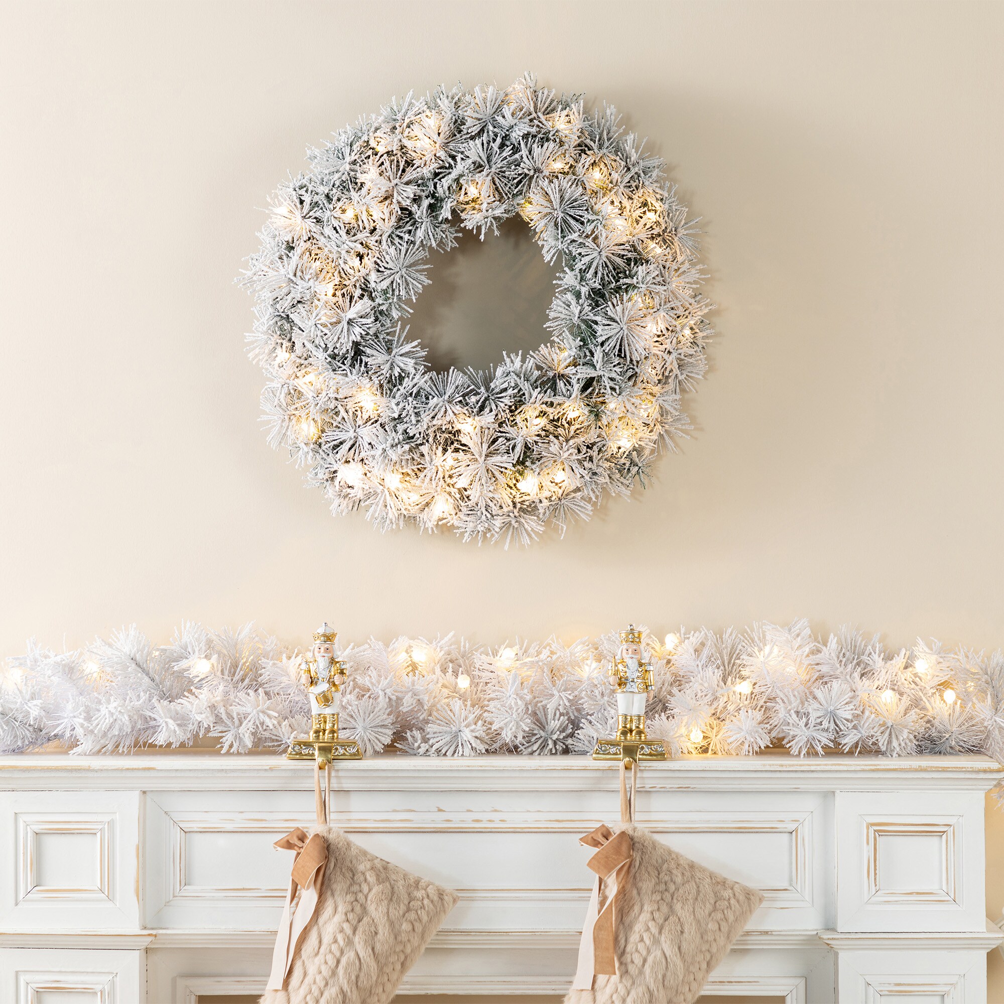 Glitzhome 2016000043 Artificial-Christmas-Garland - View #9