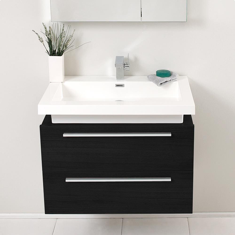 Fresca FVN8080BW Bath-Vanity-Combo - View #2