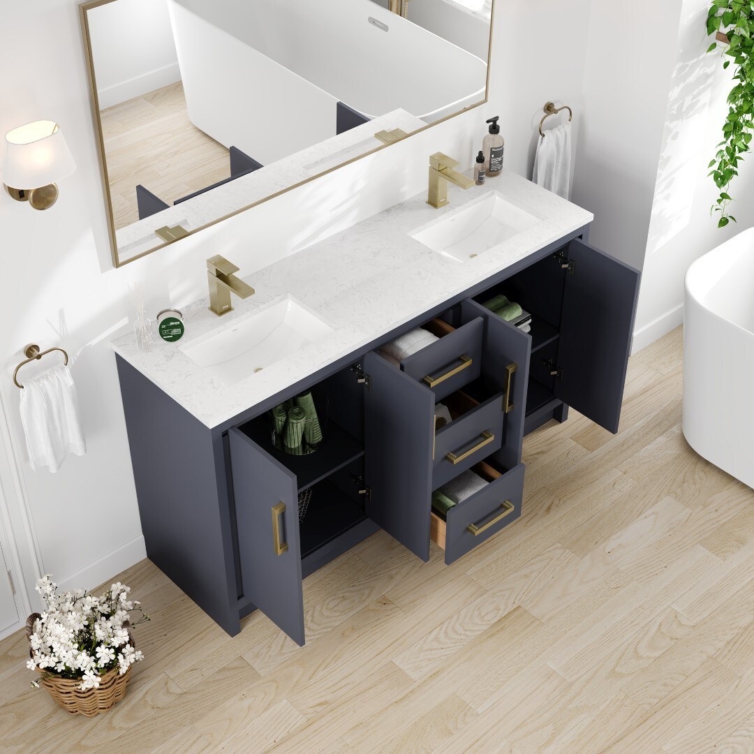 Eviva EVVN812-60X18DB Bath-Vanity-Combo - View #5