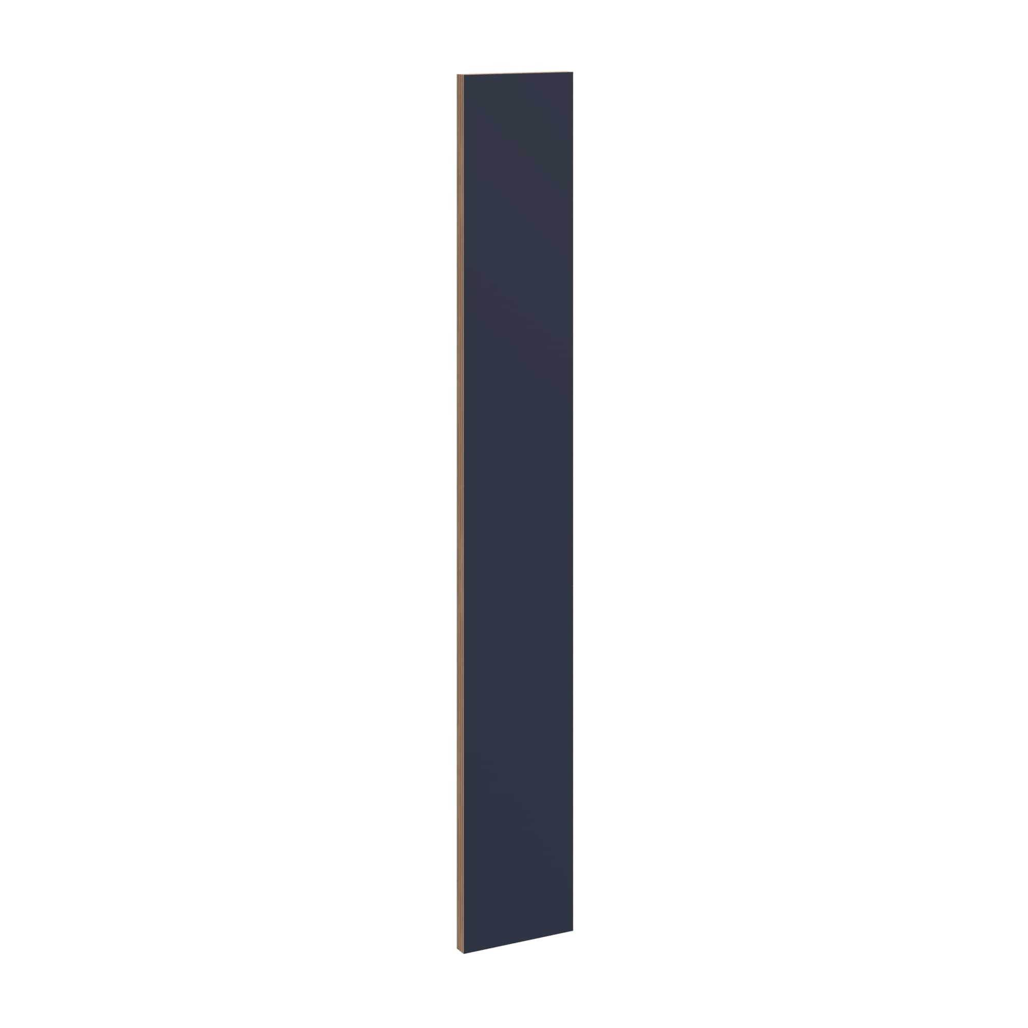 KraftMaid Momentum WF6.42G77 Deveron Cabinet Fill Strip 6-in W x 42-in H x 0.75-in D Midnight Painted
