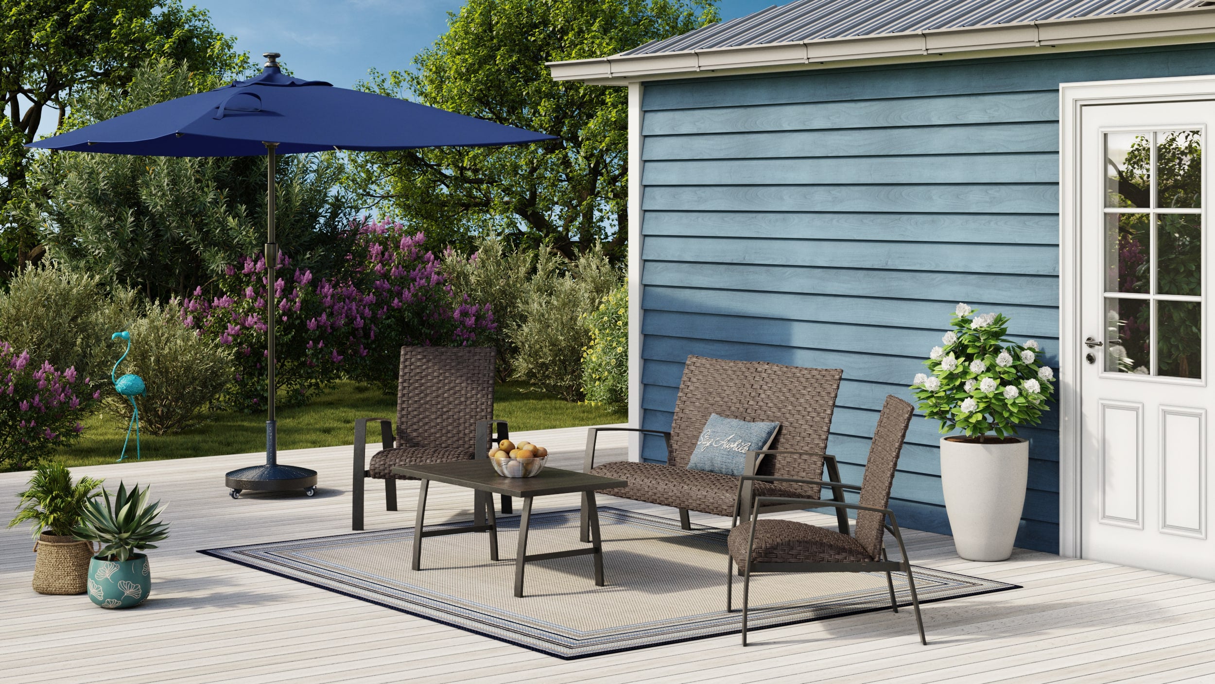 Style Selections LG-23508-4PC Patio-Conversation-Sets - View #3