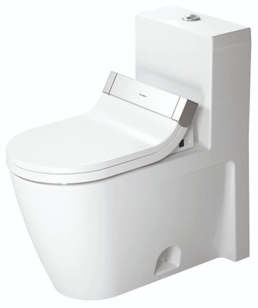 emulsie zonde lawaai Duravit Starck 2 White Elongated Standard Height WaterSense Toilet 12-in  Rough-In in the Toilets department at Lowes.com