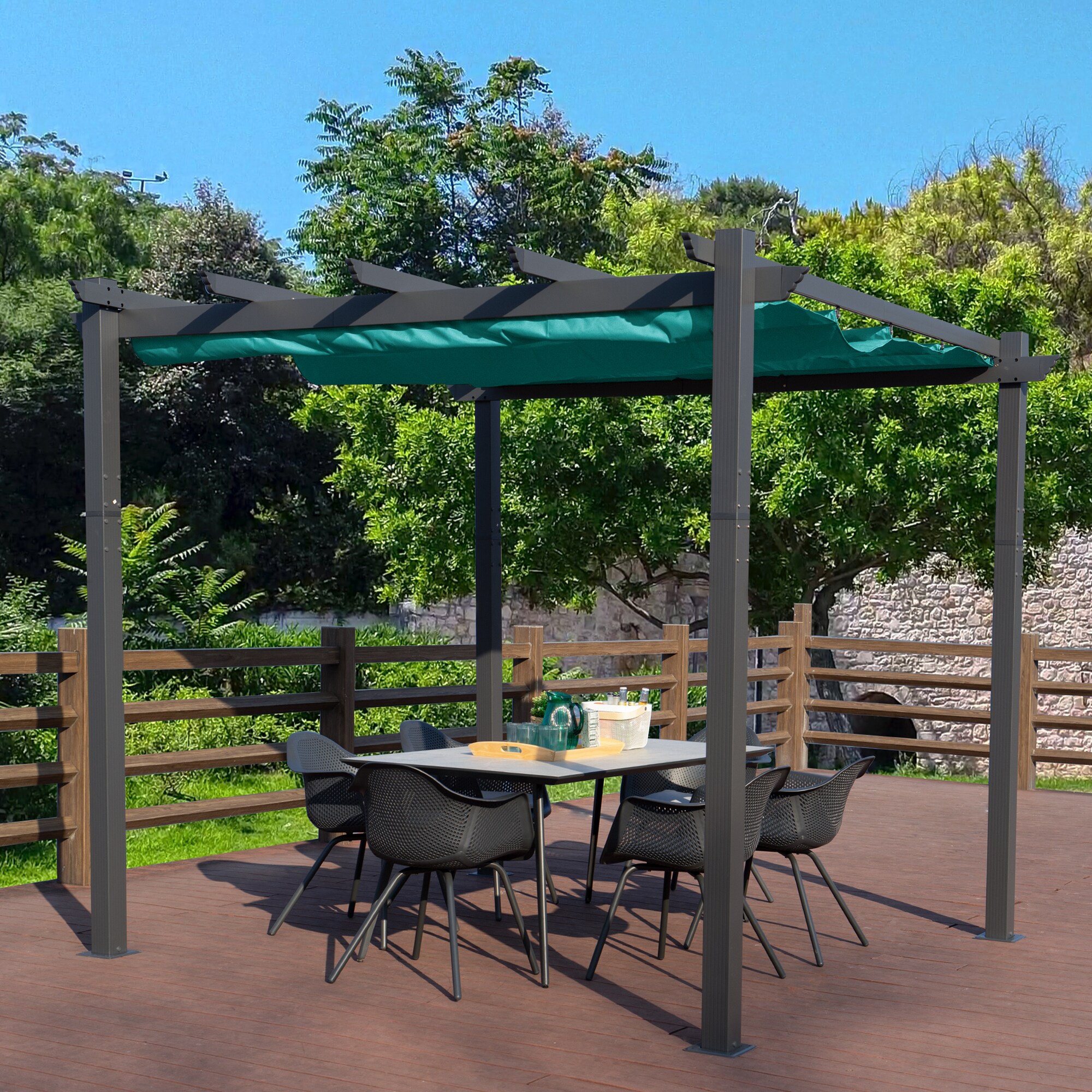 Kozyard KZMPG1010BLU Pergolas-2 - View #2