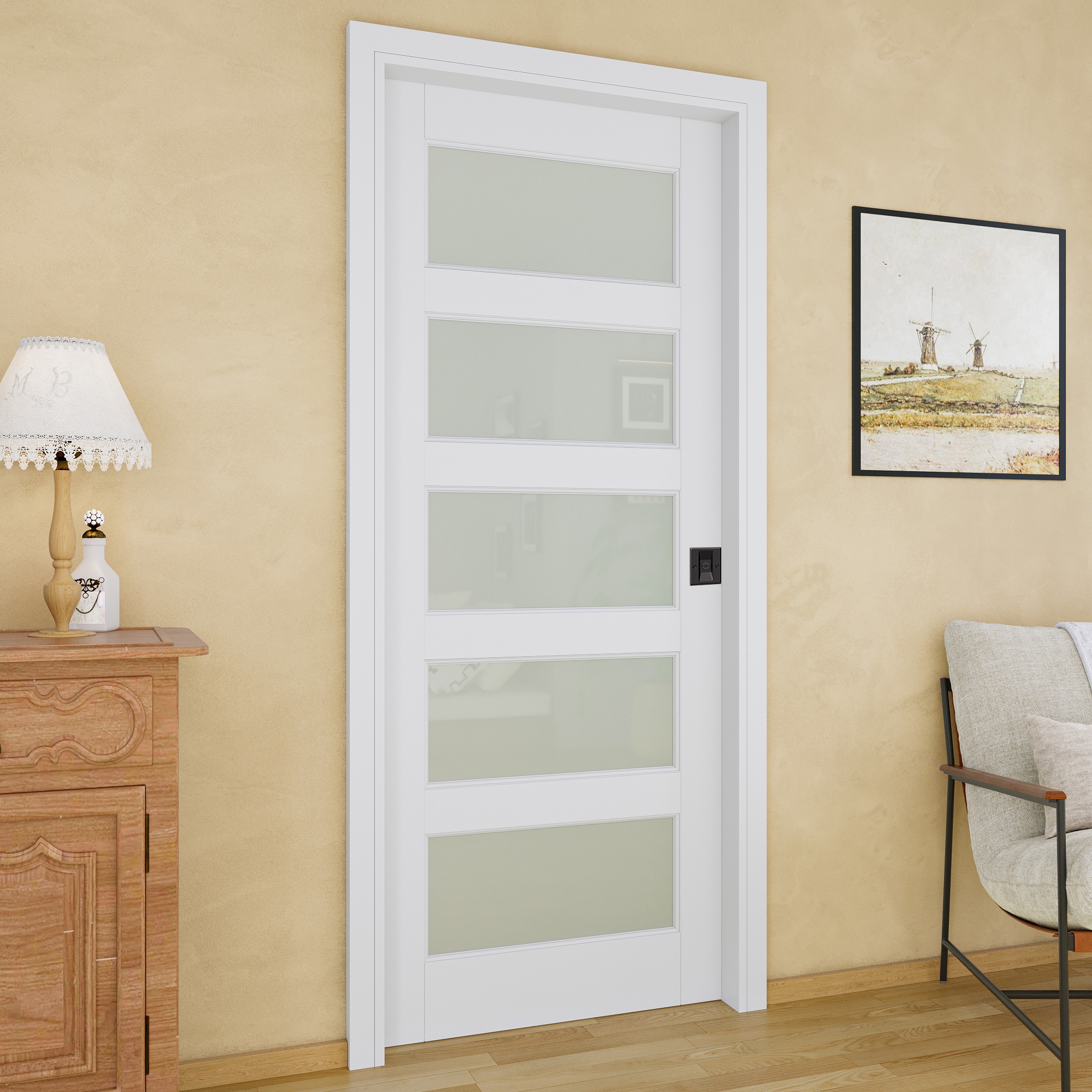 AINLARRY KD-5G-BL-9636 Pocket-Doorframe-Screens - View #8