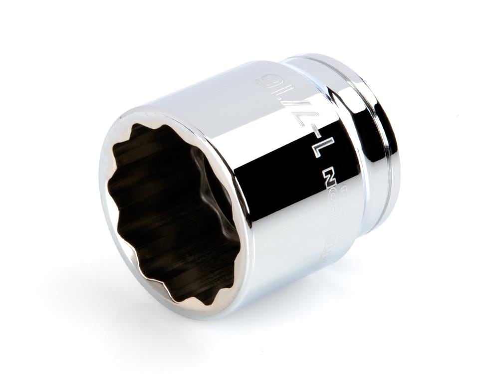TEKTON SHD22236 1/2-in Drive Standard (SAE) 1-7/16-in Shallow Socket