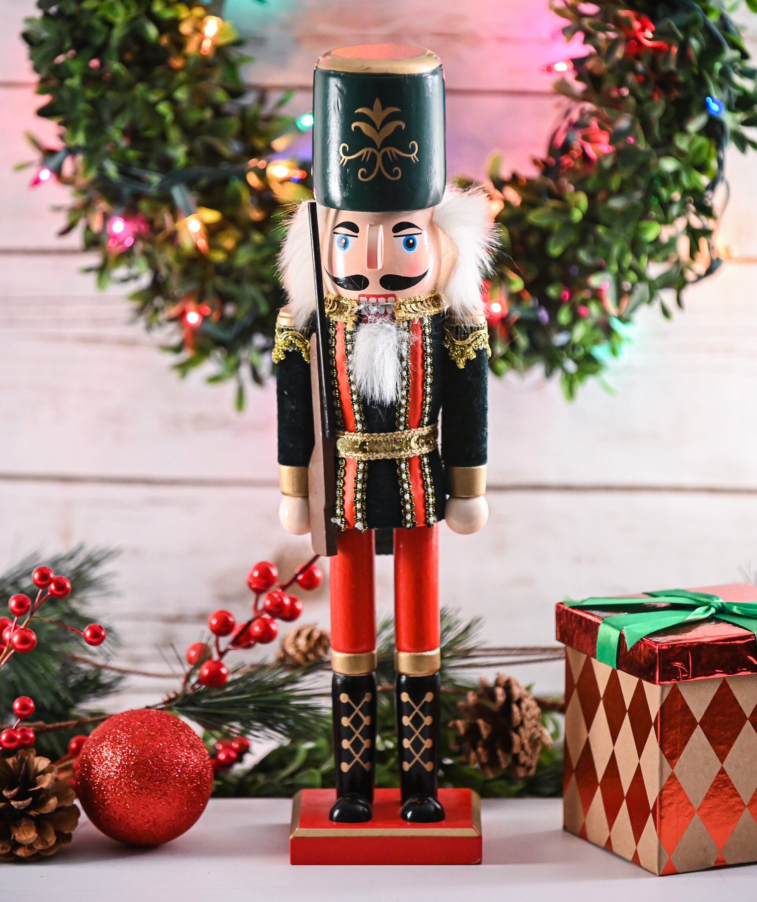 Ornativity 15-in Figurine Nutcracker Christmas Decor In The Christmas ...