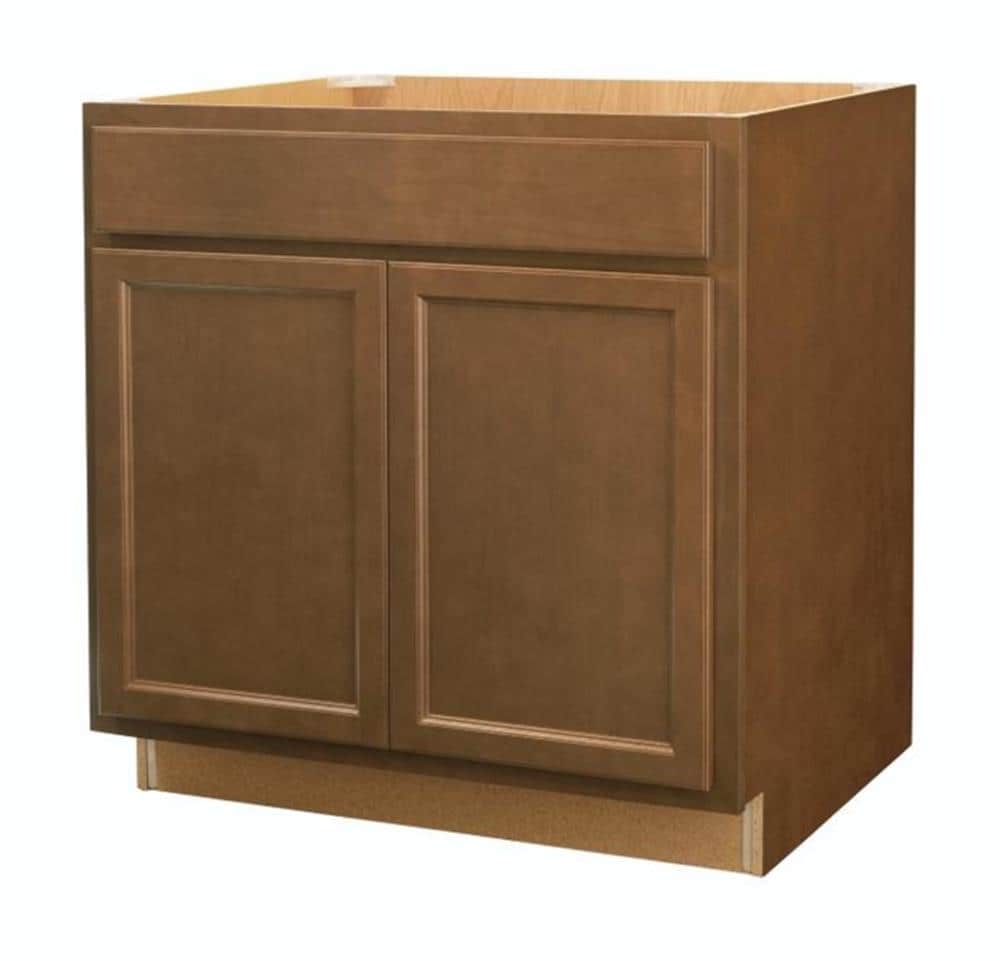 Diamond NOW Weyburn 36-in W x 35-in H x 23.75-in D Saddle Sink Base Stock Cabinet