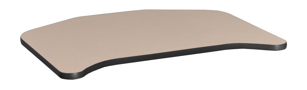 Regency TTFS2624BEGY Beige/Grey Rectangle Craft Table Top (1-in x 26-in x 24-in)
