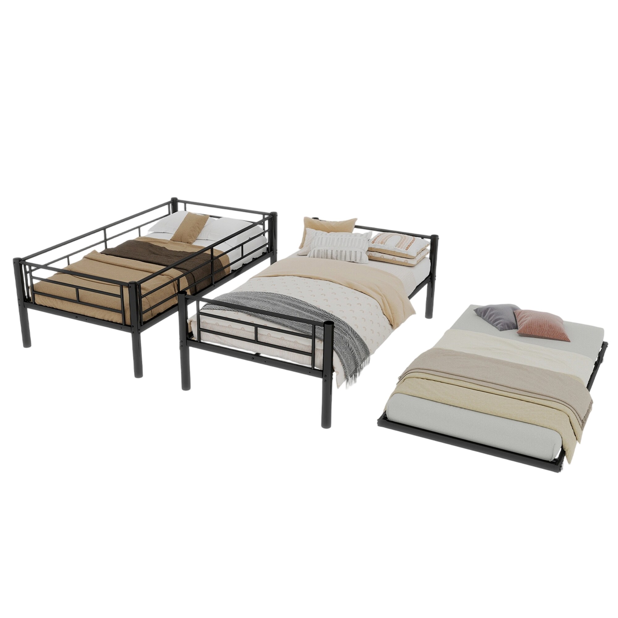 SINOFURN SYE140038BK Bunk-Beds - View #14