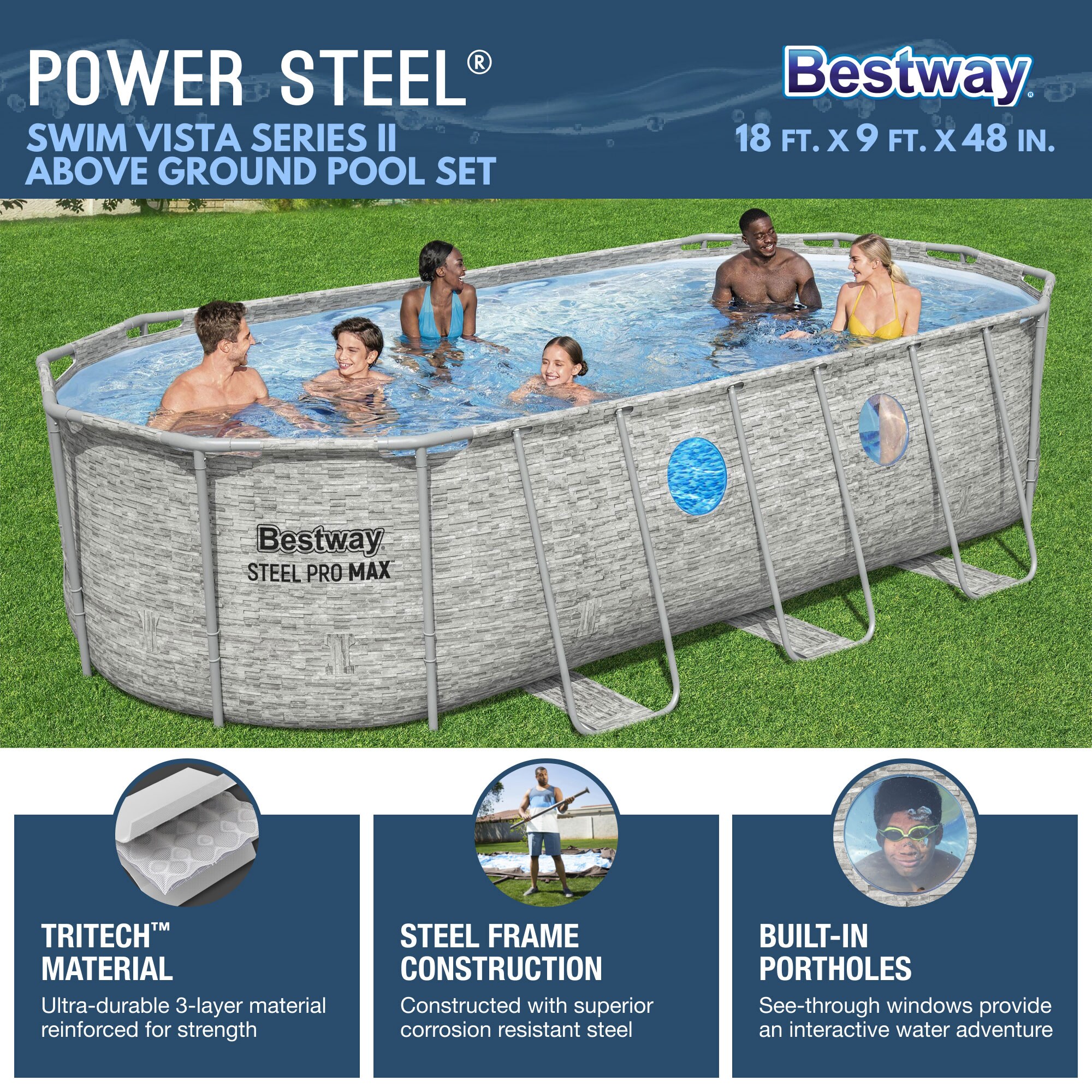Bestway 133280 Above-Ground-Pools - View #3