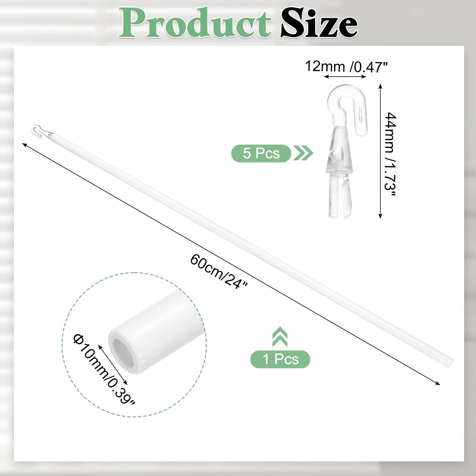 Unique Bargains S25093001UX0420 Blind-Shade-Parts - View #2