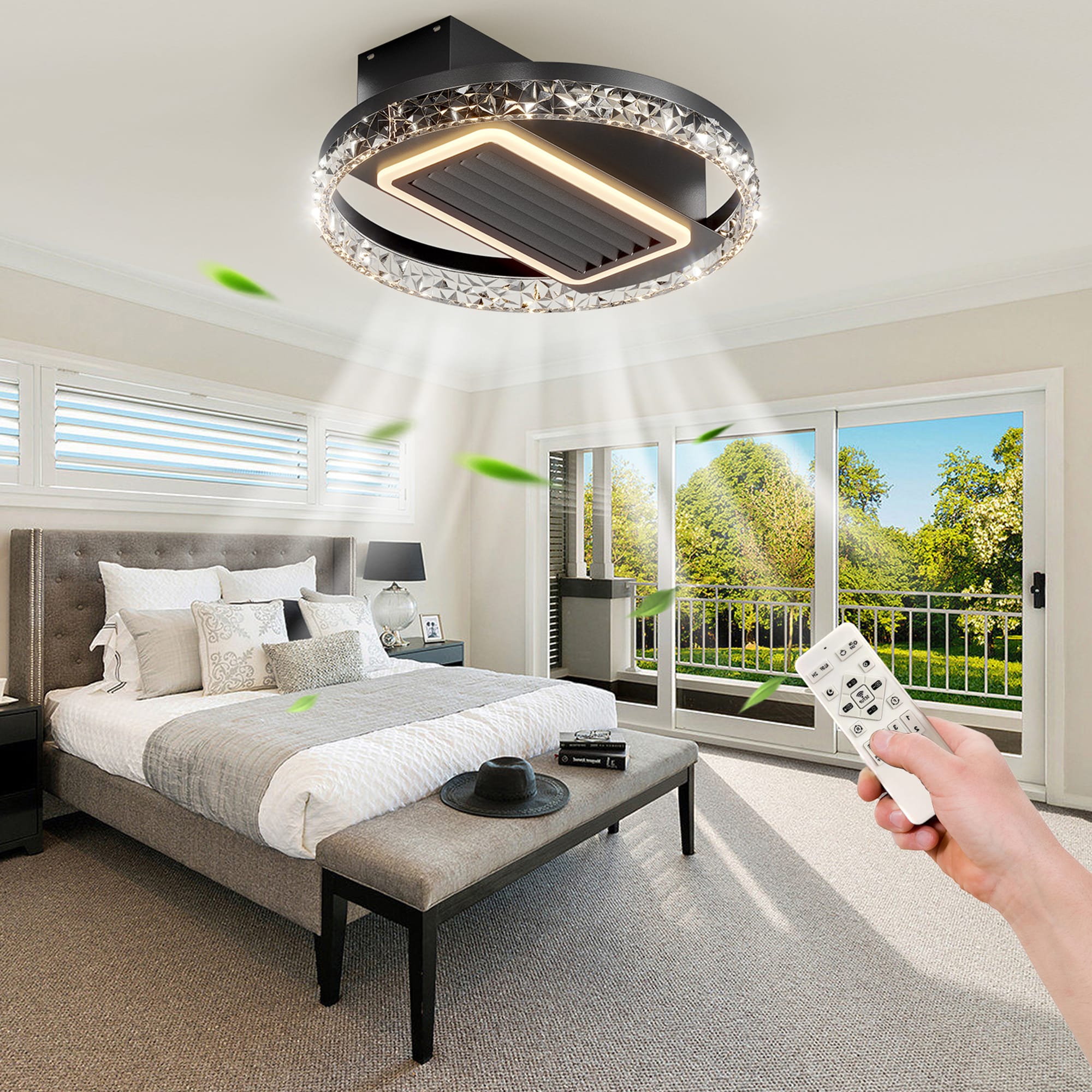 SINOFURN SYD120002BK Ceiling-Fans - View #4