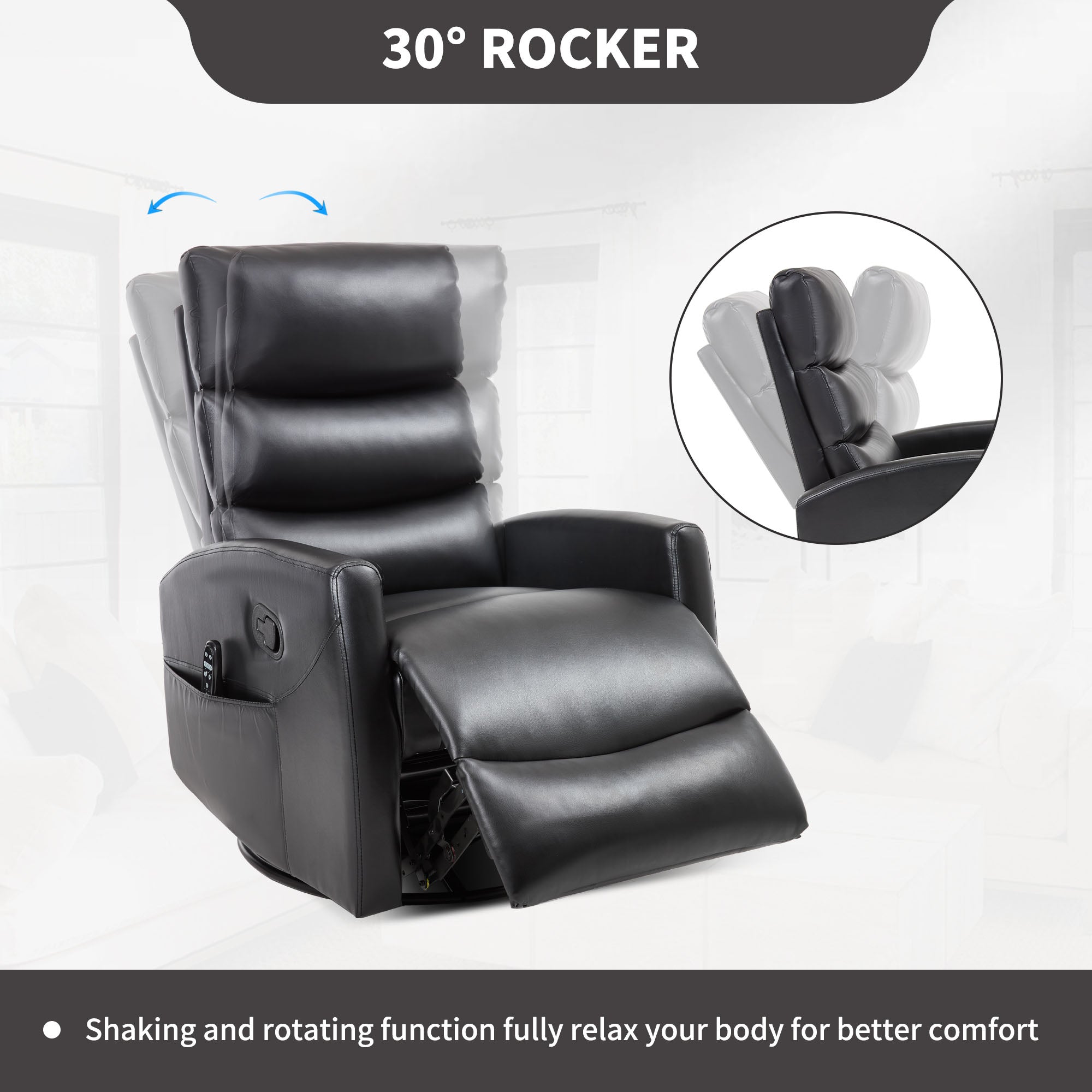 Boyel Living BL-CN456BKL recliners - View #6