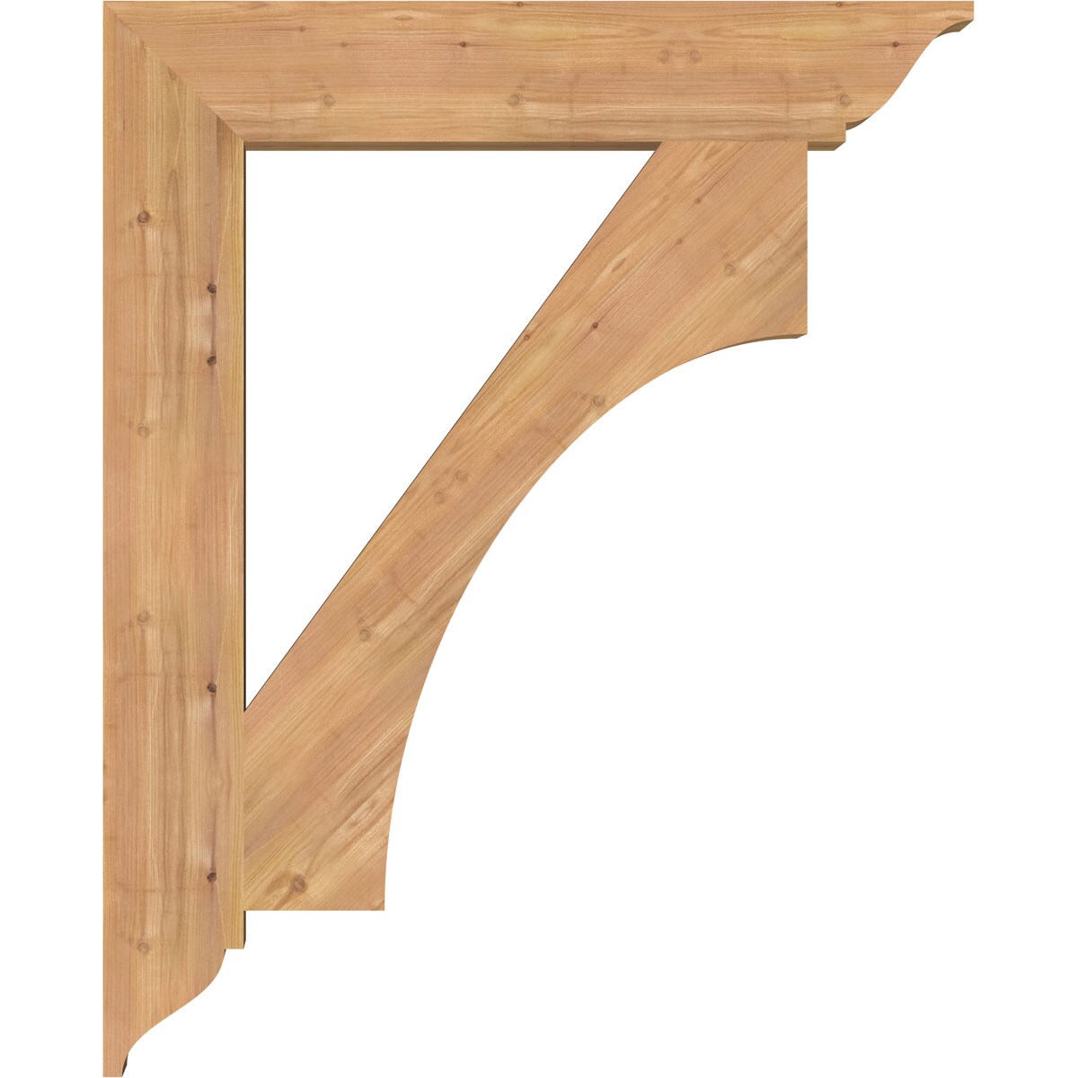 Ekena Millwork BKT06X34X42WTL01SWR Exterior-Brackets-Braces - View #3