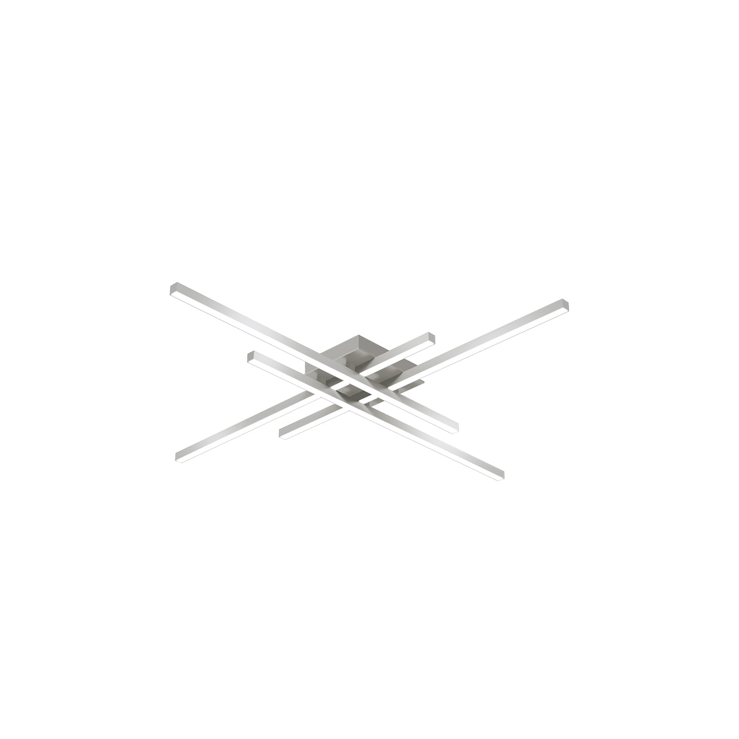 Kuzco Lighting FM18232-BN Vega Minor 1 -Light 31.25-in Chrome Integrated LED Flush Mount Light