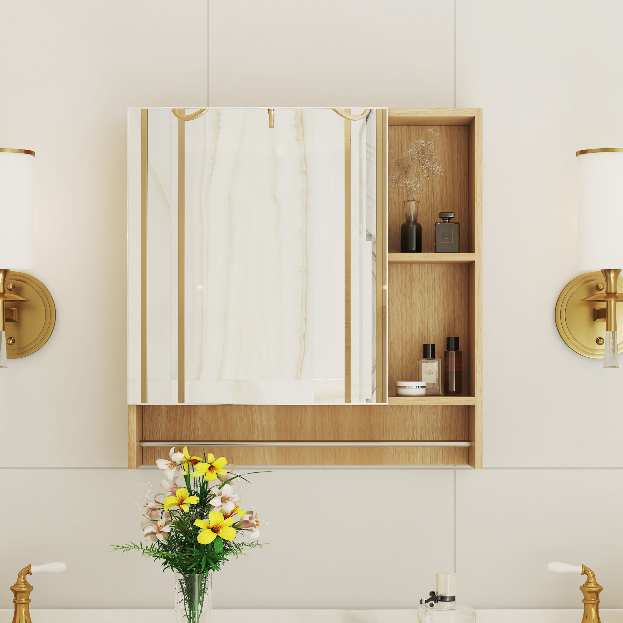 WELLFOR GIS3226P278933 Bathroom-Wall-Cabinets - View #11