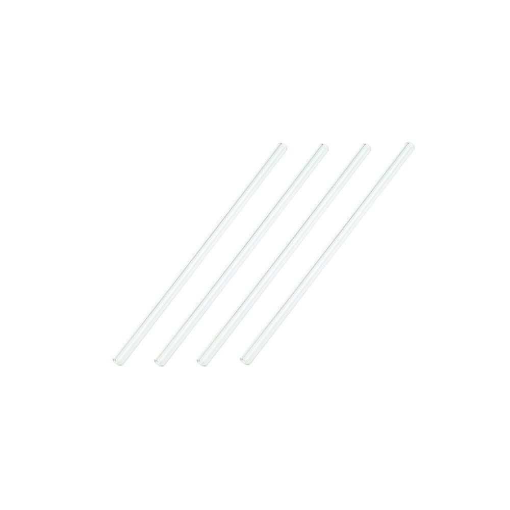 Strawesome ACHR147221  6003170 Glass Straws, Clear