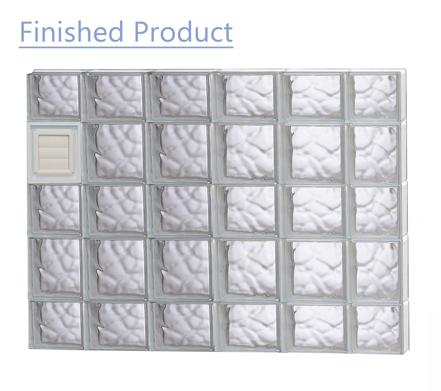 REDI2SET D4434DC Glass-Block-Windows - View #3
