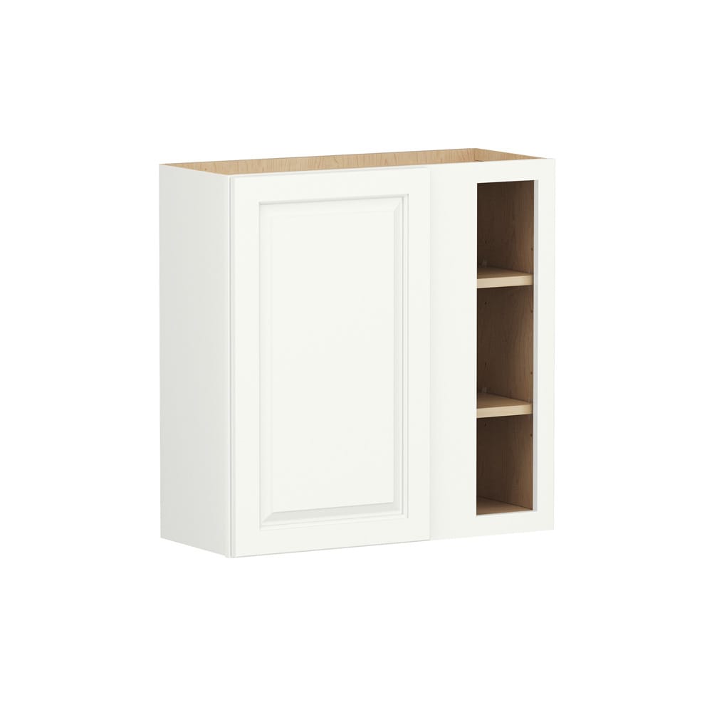 Shenandoah Stemson 30-in W x 30-in H x 12-in D Linen Painted Blind Wall Fully Assembled Cabinet Raised Panel Raised panel