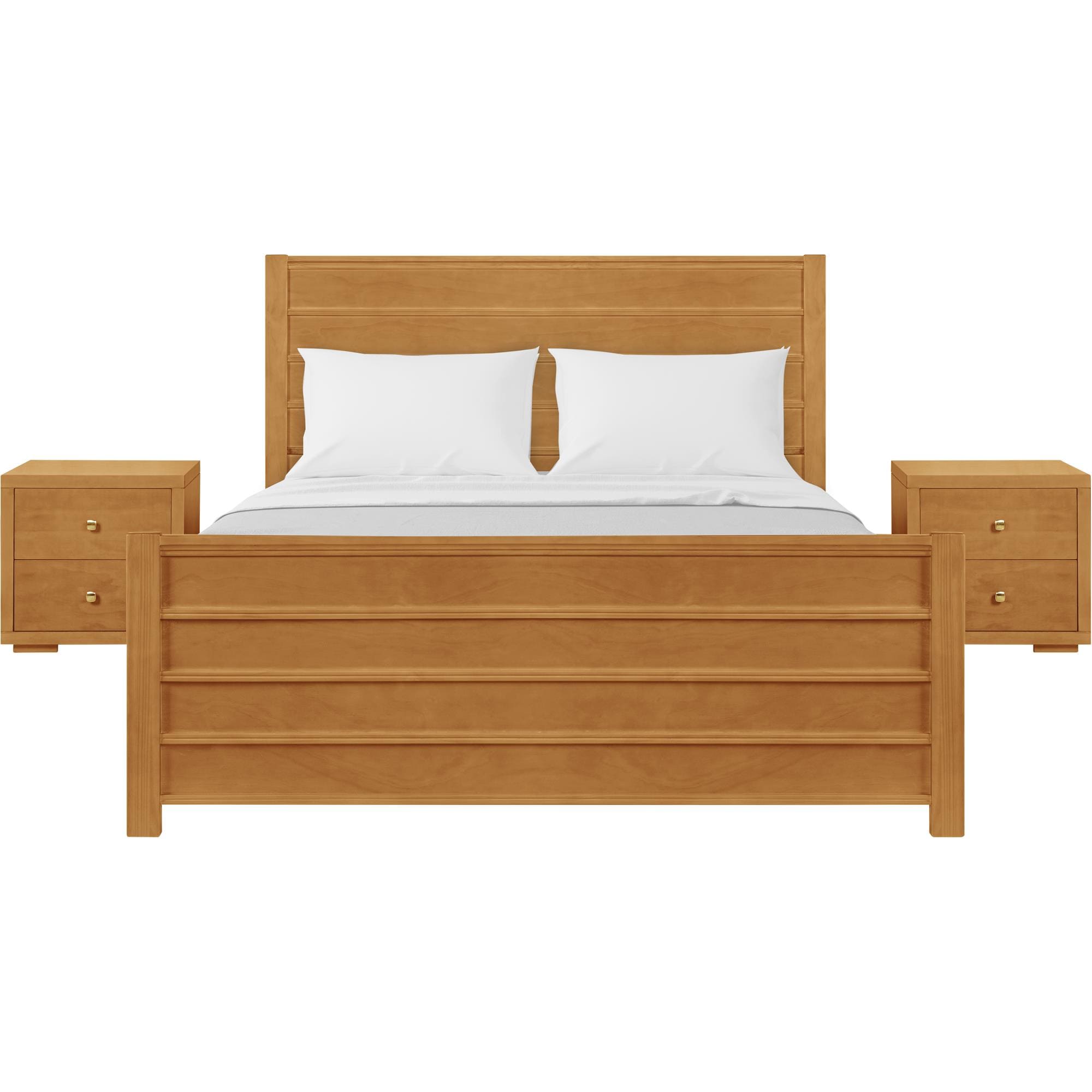 Camden Isle 316633 Oak King Bedroom Set