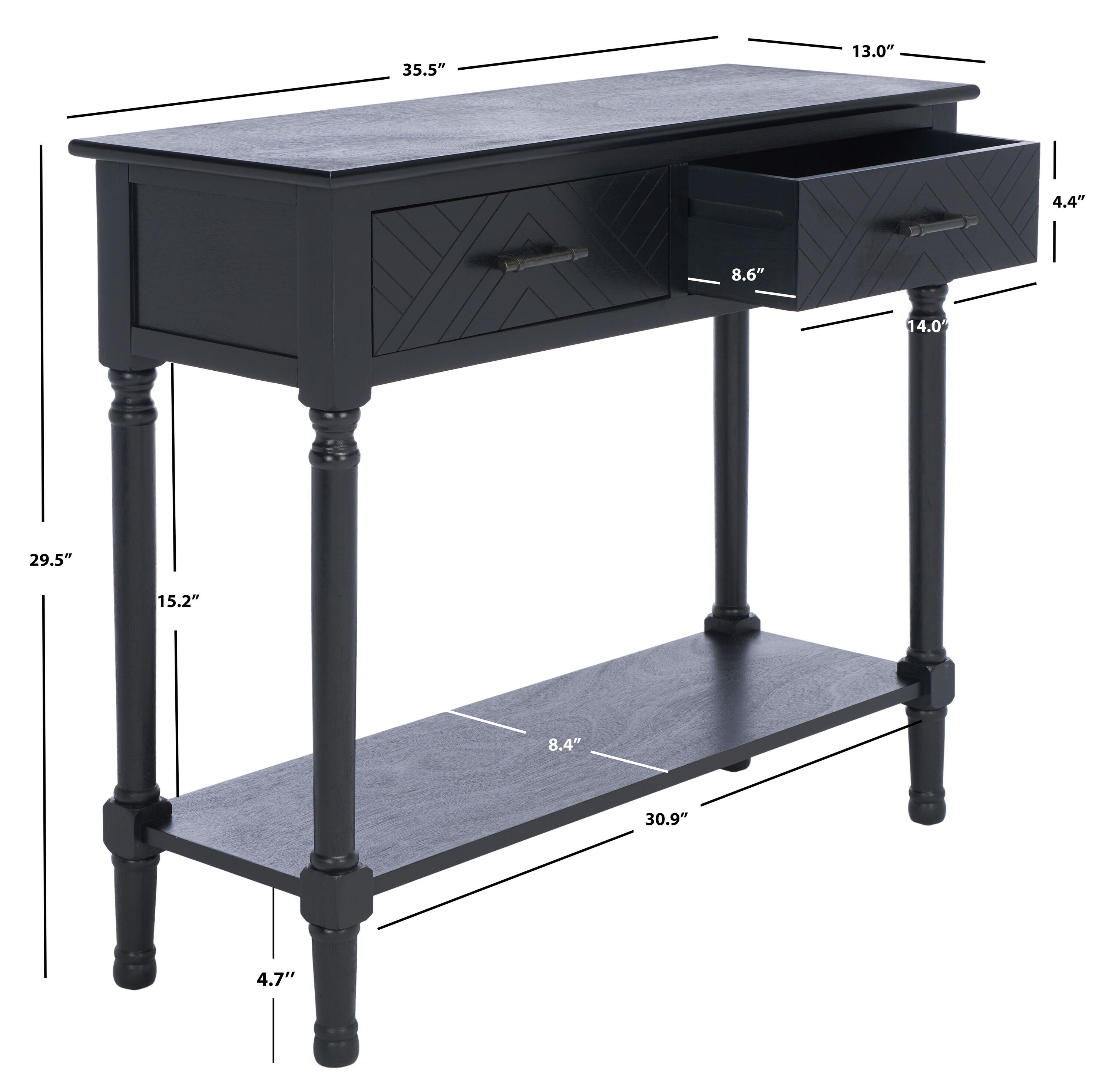 Safavieh CNS5704B Console-Sofa-Tables - View #2