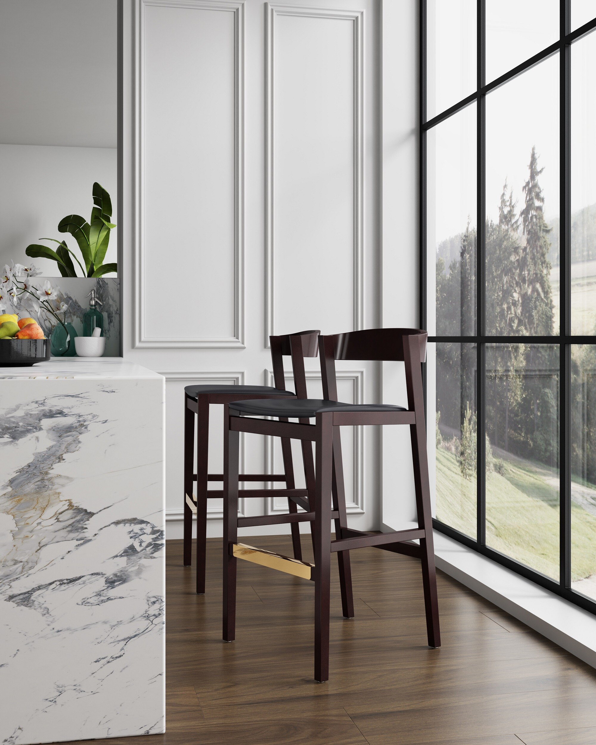 Manhattan Comfort 2-BS014-BK stools - View #8