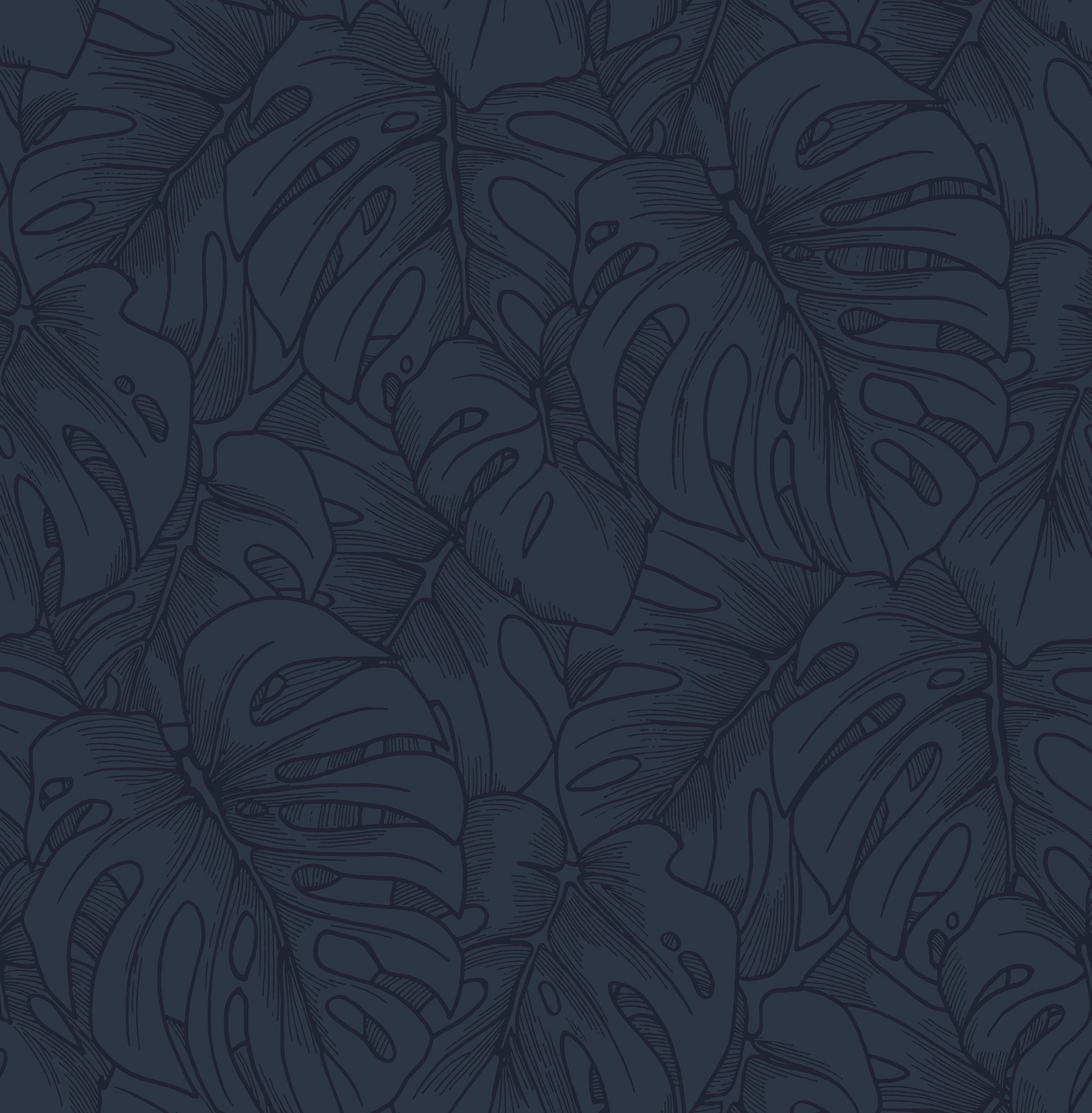 Scott Living SLS3978 30.75-sq ft Indigo Vinyl Ivy/Vines Self-adhesive Peel and Stick Wallpaper