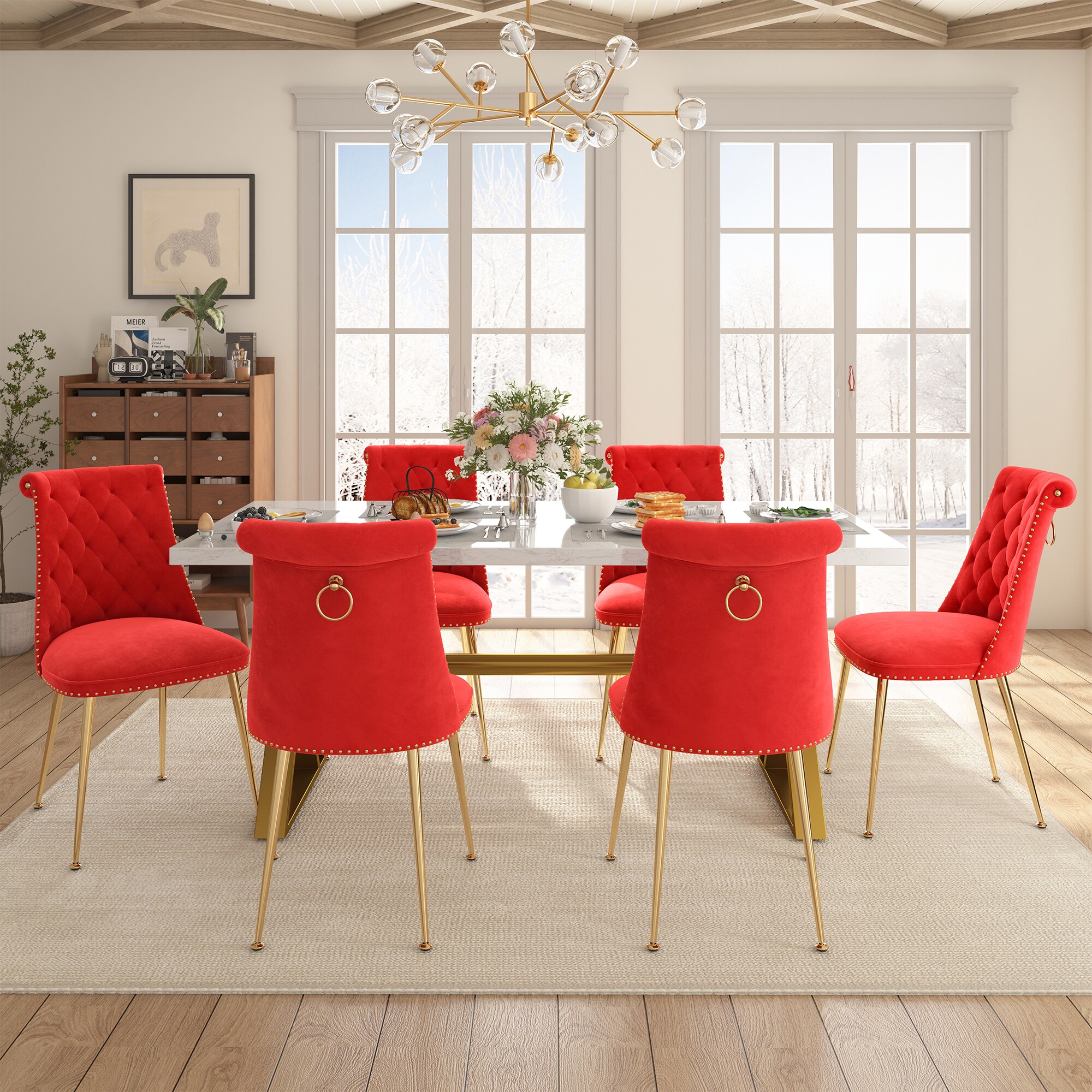 Clihome CL-DLS703RD Dining-Sets - View #2