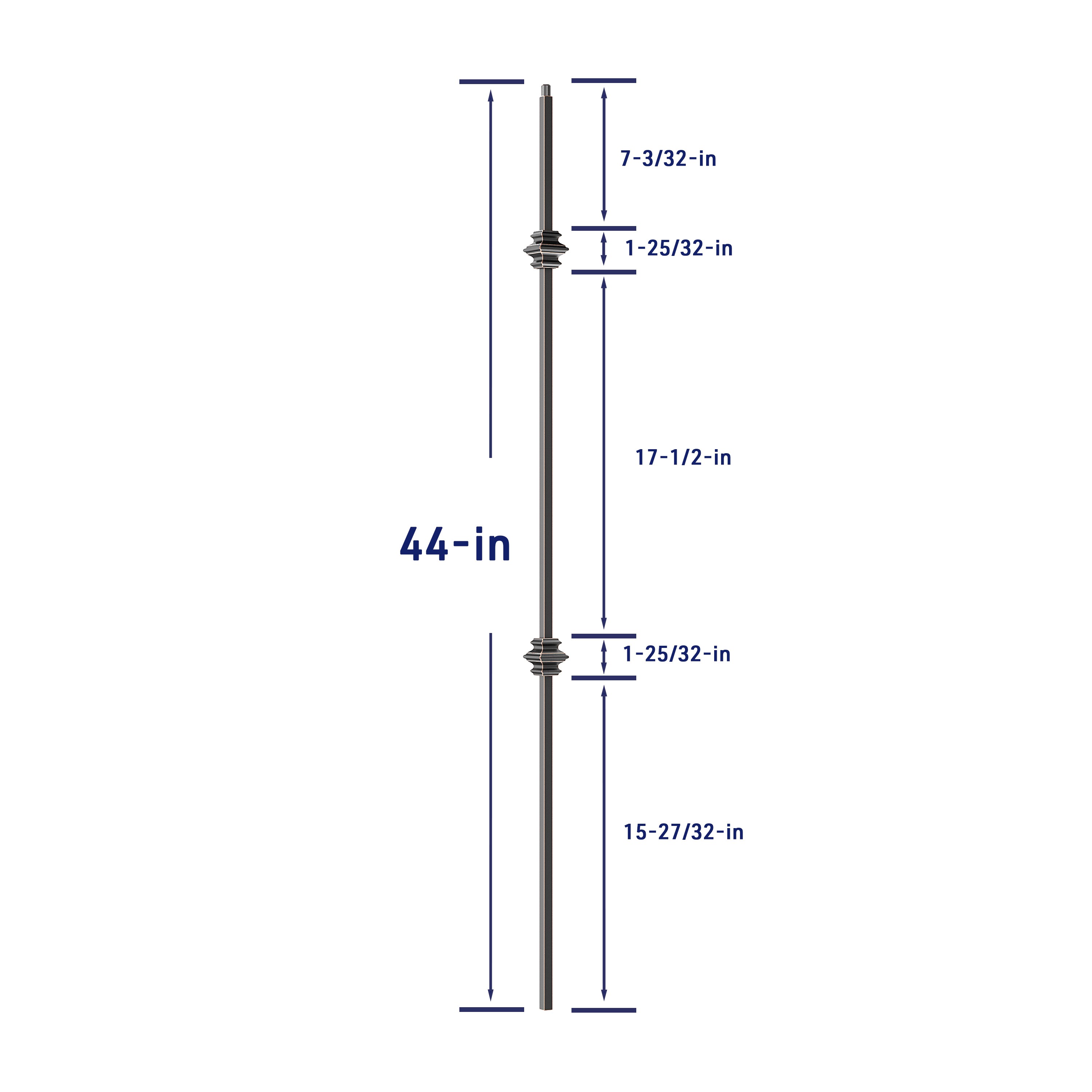 Crown Heritage 4583702RC44 Interior-Stairpart-Balusters - View #3