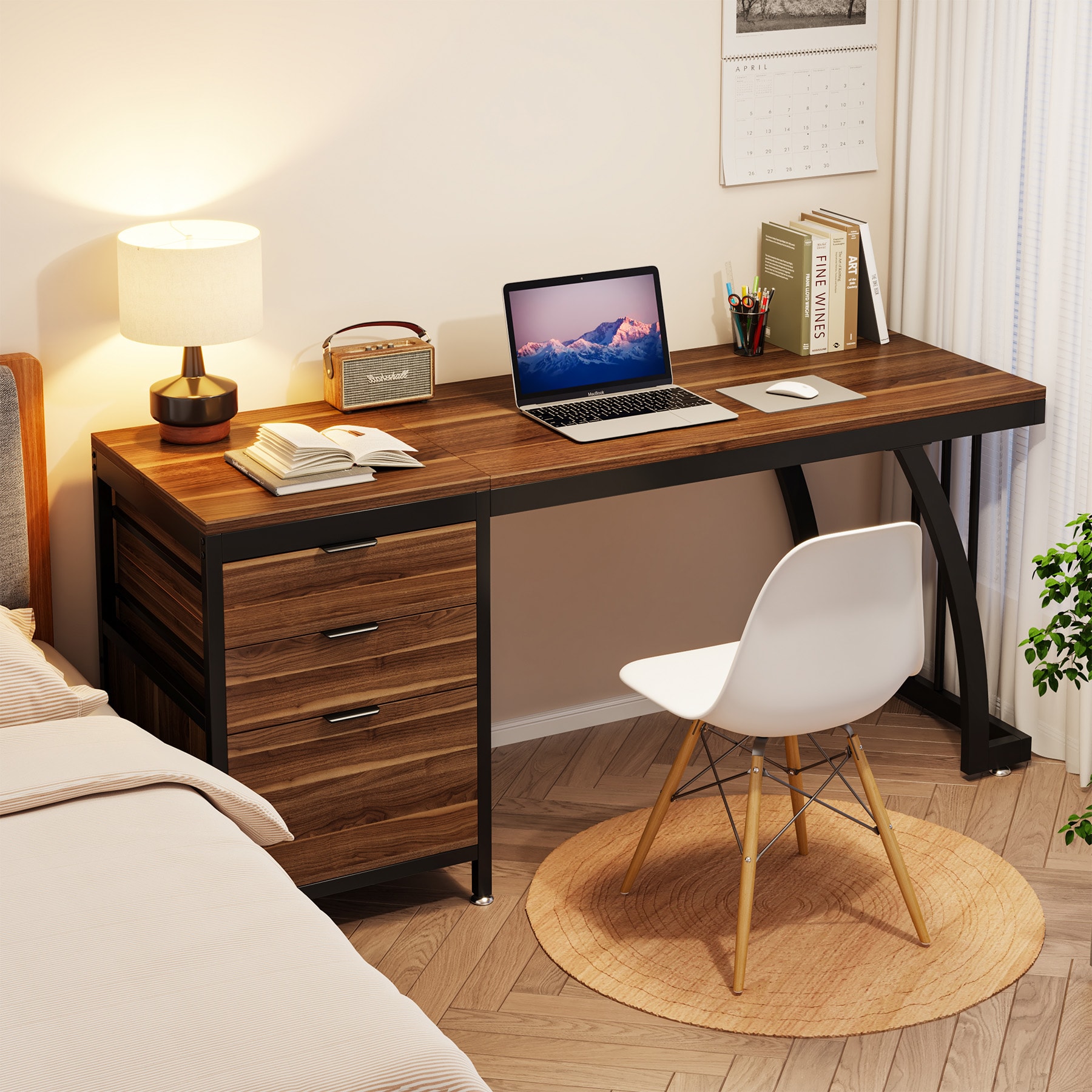 Fnova LWTJ-M0048 Office-Tables - View #6