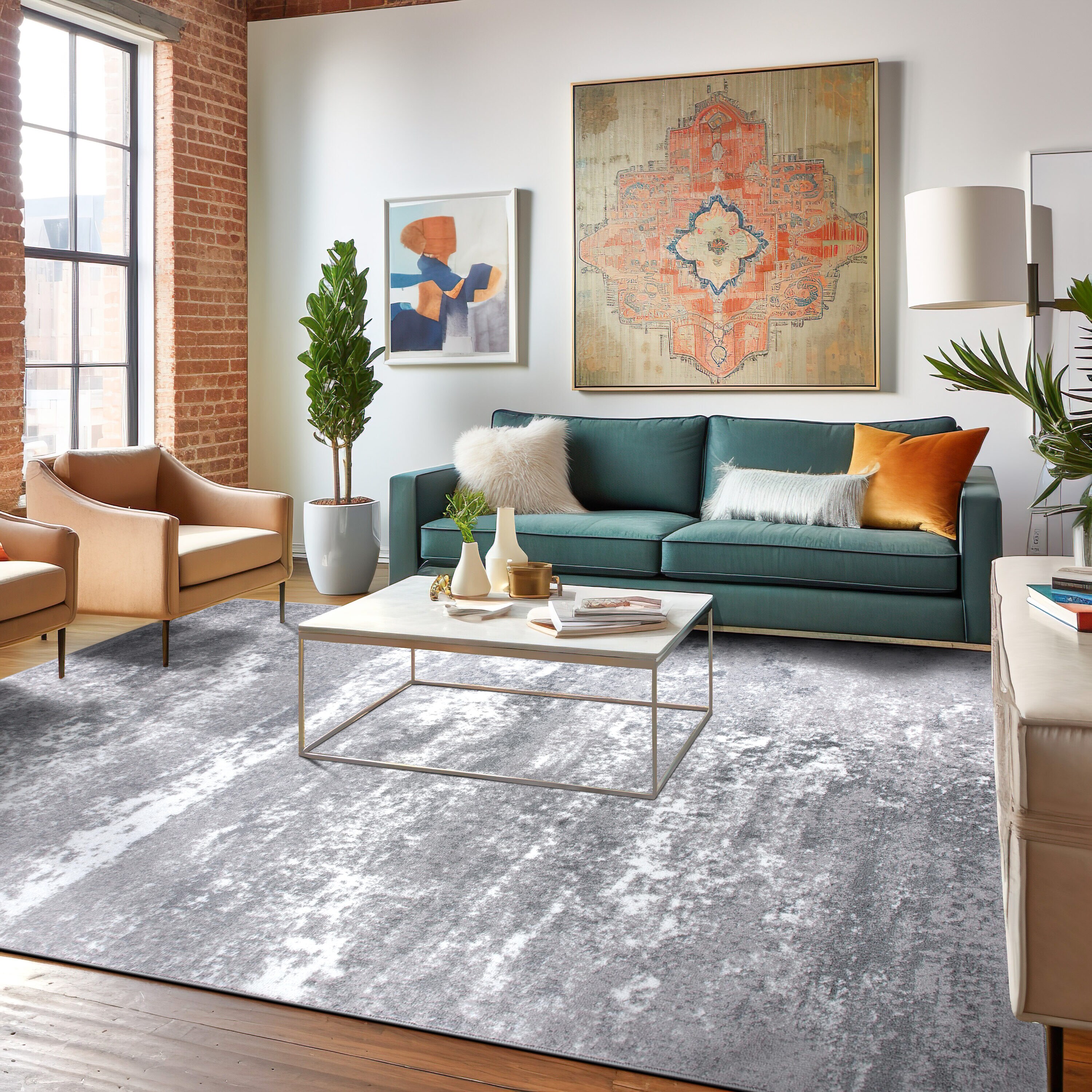 World Rug Gallery 928GRAY2X7 rugs - View #7