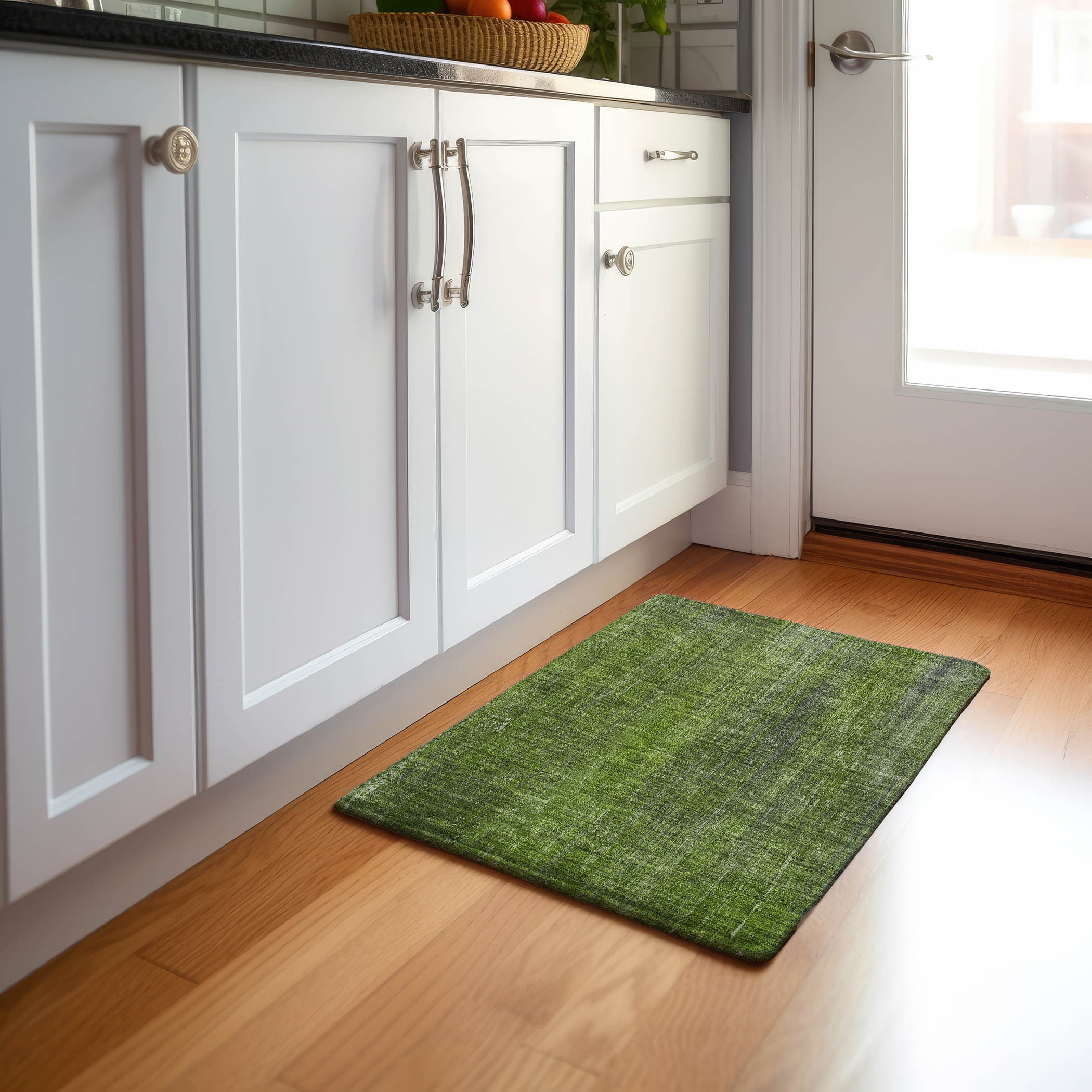 Addison Rugs AMF527EG8RO Mayfield AMF527EG 8 x 8 (ft) Loomed Polyester Eggplant Round Indoor Abstract Machine washable Area rug