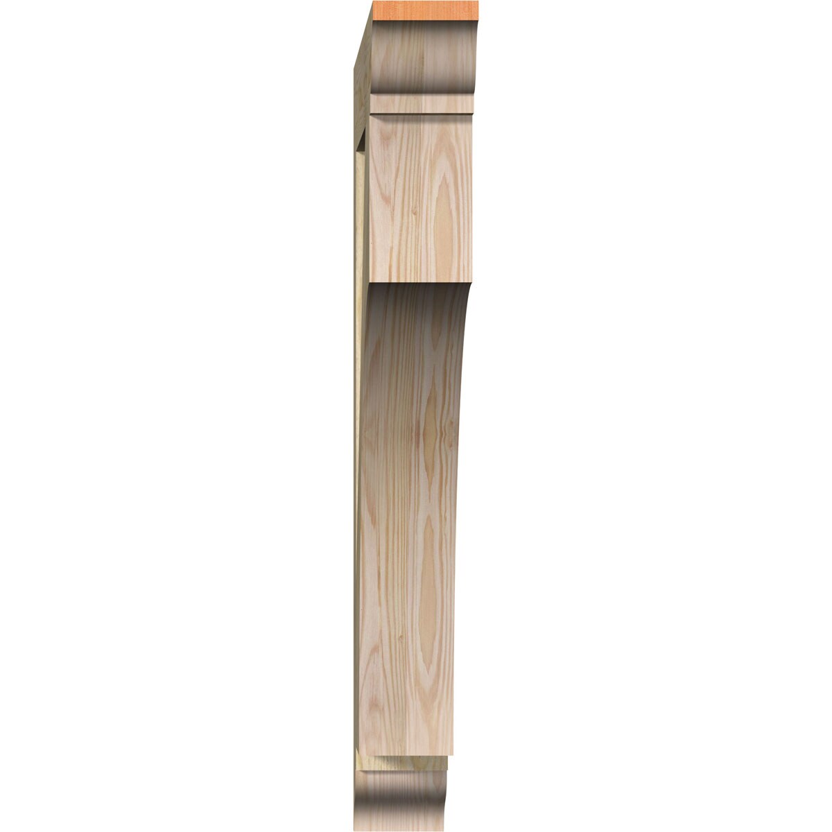 Ekena Millwork BKT04X26X34WTL01RDF Exterior-Brackets-Braces - View #2